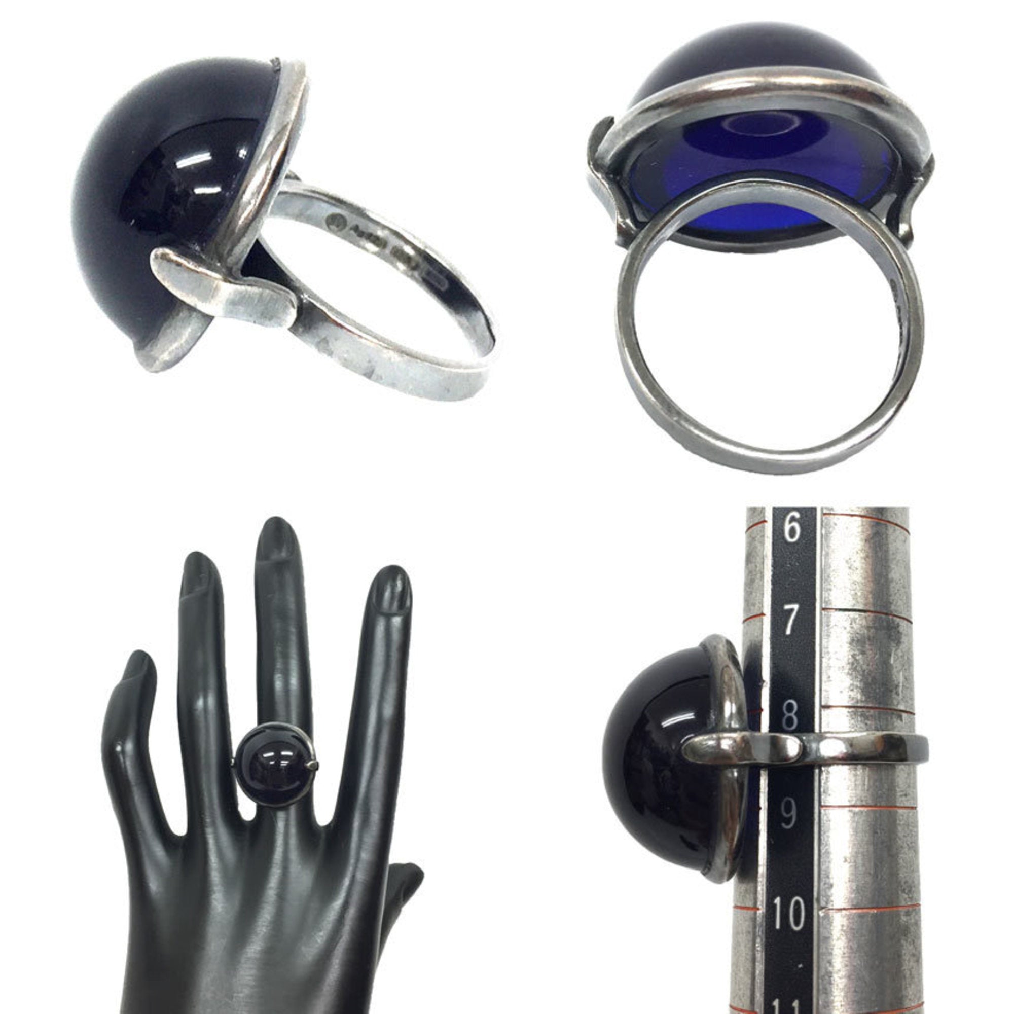 Bottega Veneta Silver Silver 925 Band Ring (Pre-Owned)
