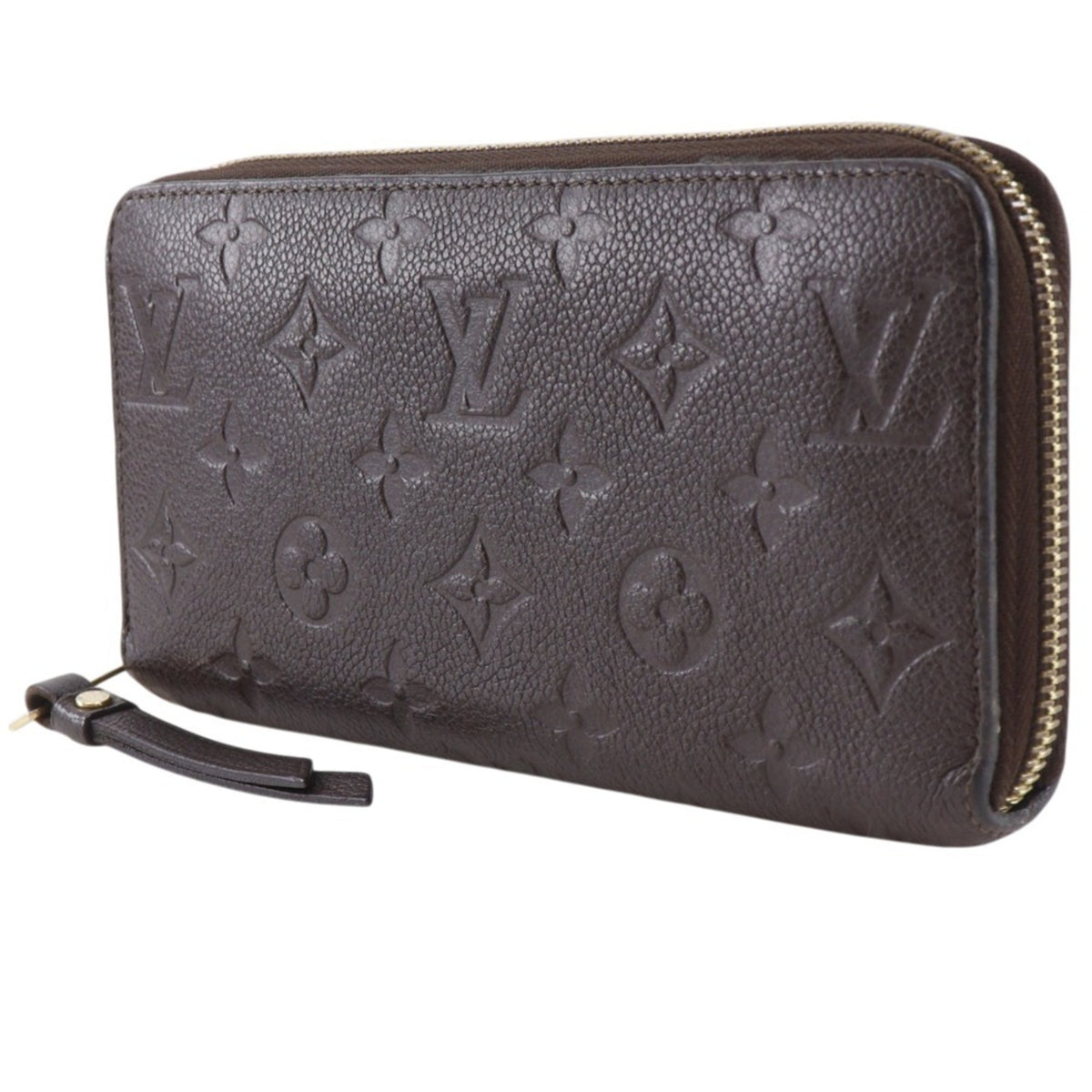Louis Vuitton Monogram Empreinte Brown Ombre Monogram Empreinte Long Wallet (Bi-Fold) (Pre-Owned)