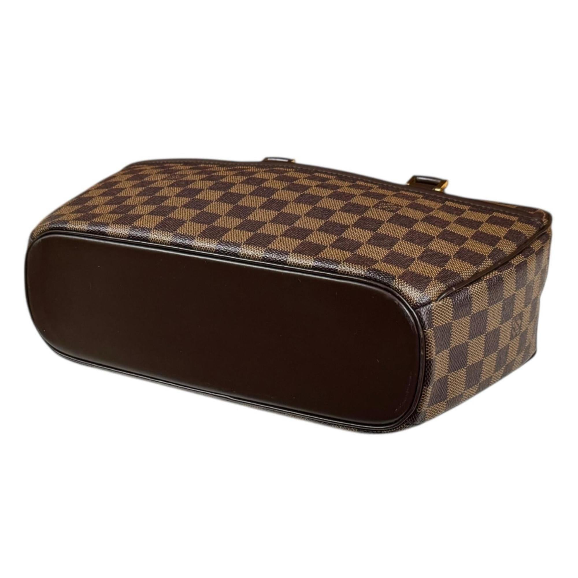 Louis Vuitton Damier Brown Damier Canvas Handbag (Pre-Owned)