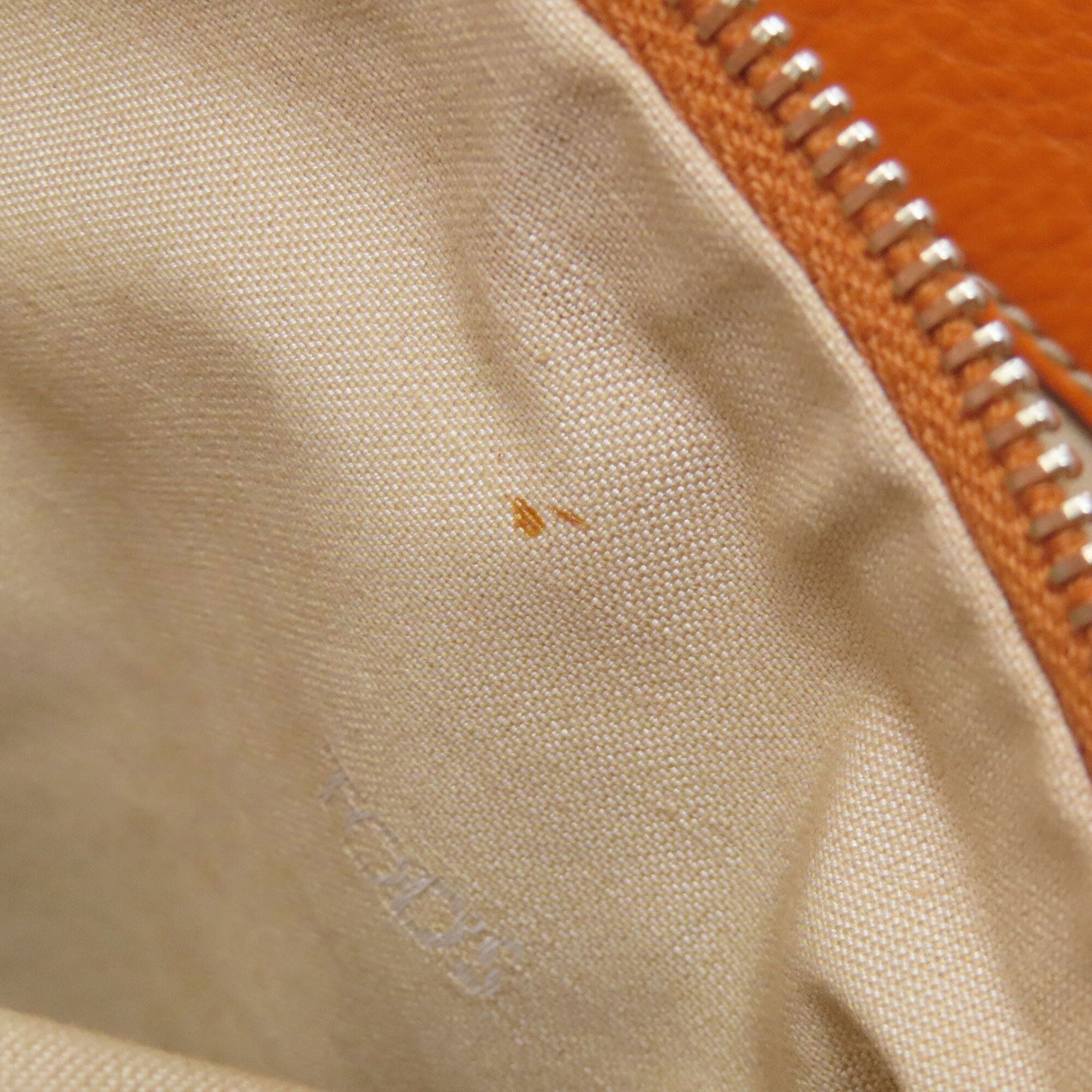 Tod's Orange Leather Tote Bag (Pre-Owned)