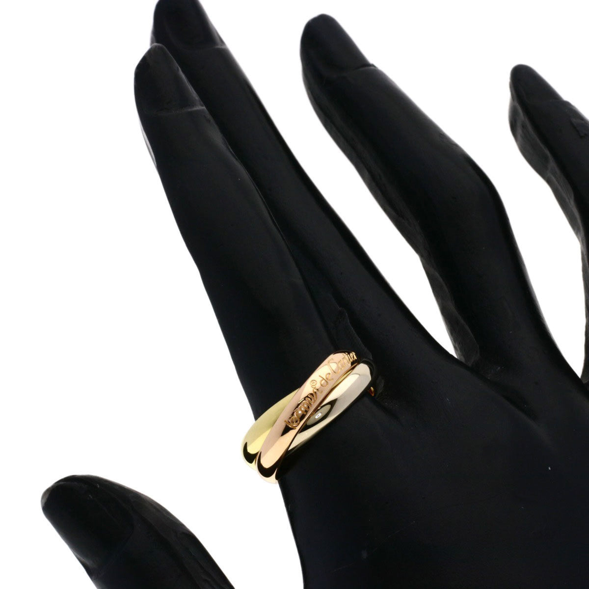 Cartier Trinity Yellow Gold (18K) Pink Gold (18K) White Gold (18K) Band Ring (Pre-Owned)