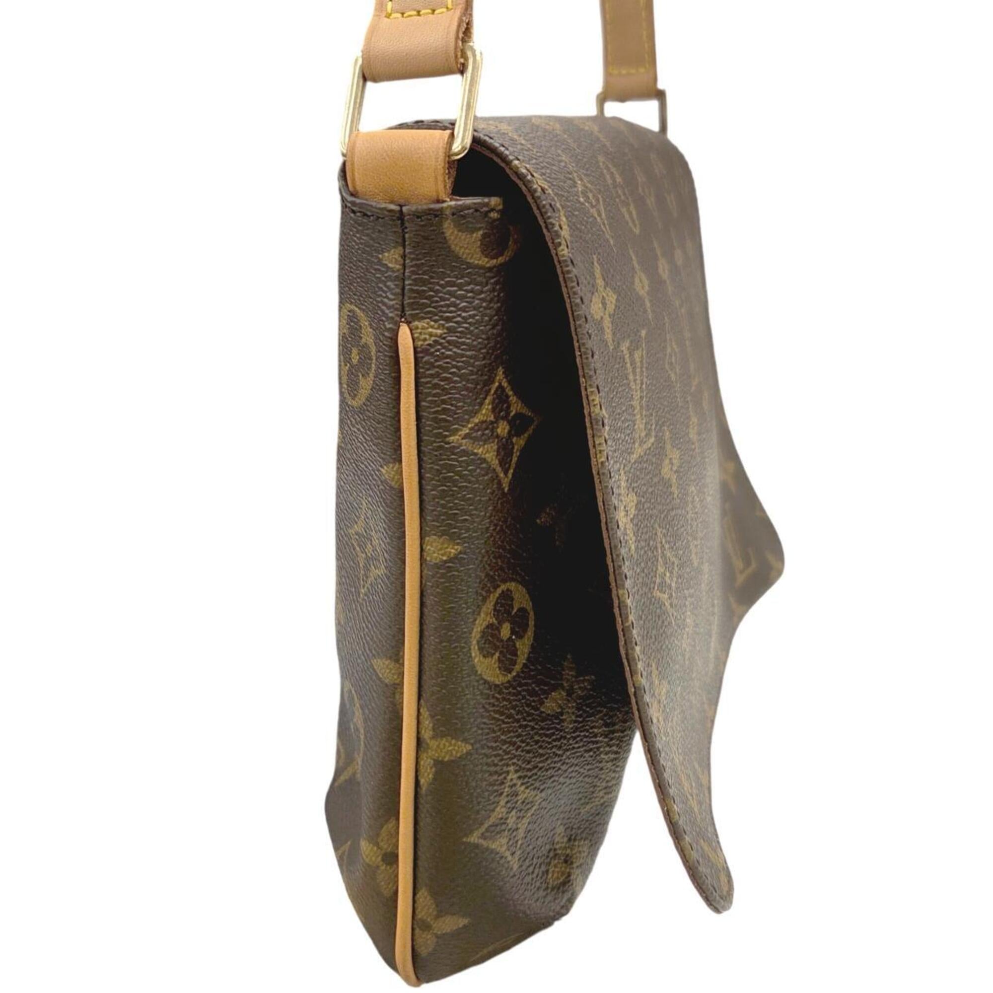 Louis Vuitton Brown Monogram Shoulder Bag (Pre-Owned)