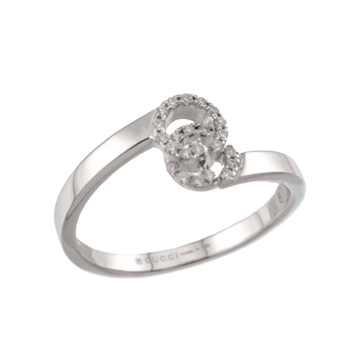 Gucci White Gold (18K) Band Ring (Pre-Owned)