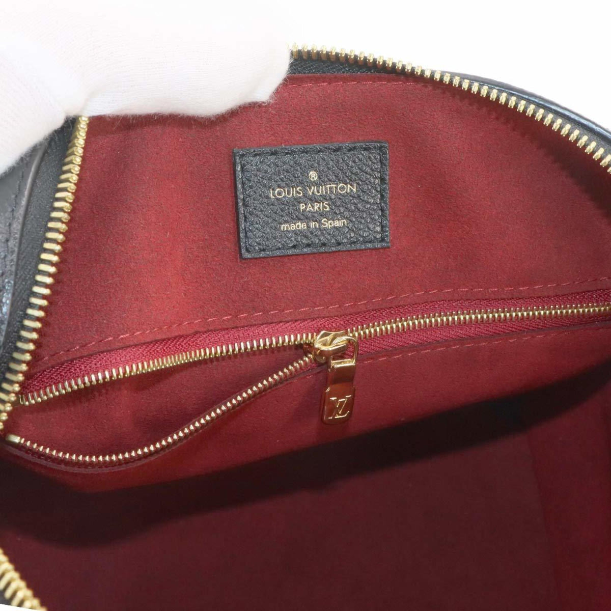 Louis Vuitton Beige Bicolor Black Monogram Monogram Empreinte Handbag (Pre-Owned)