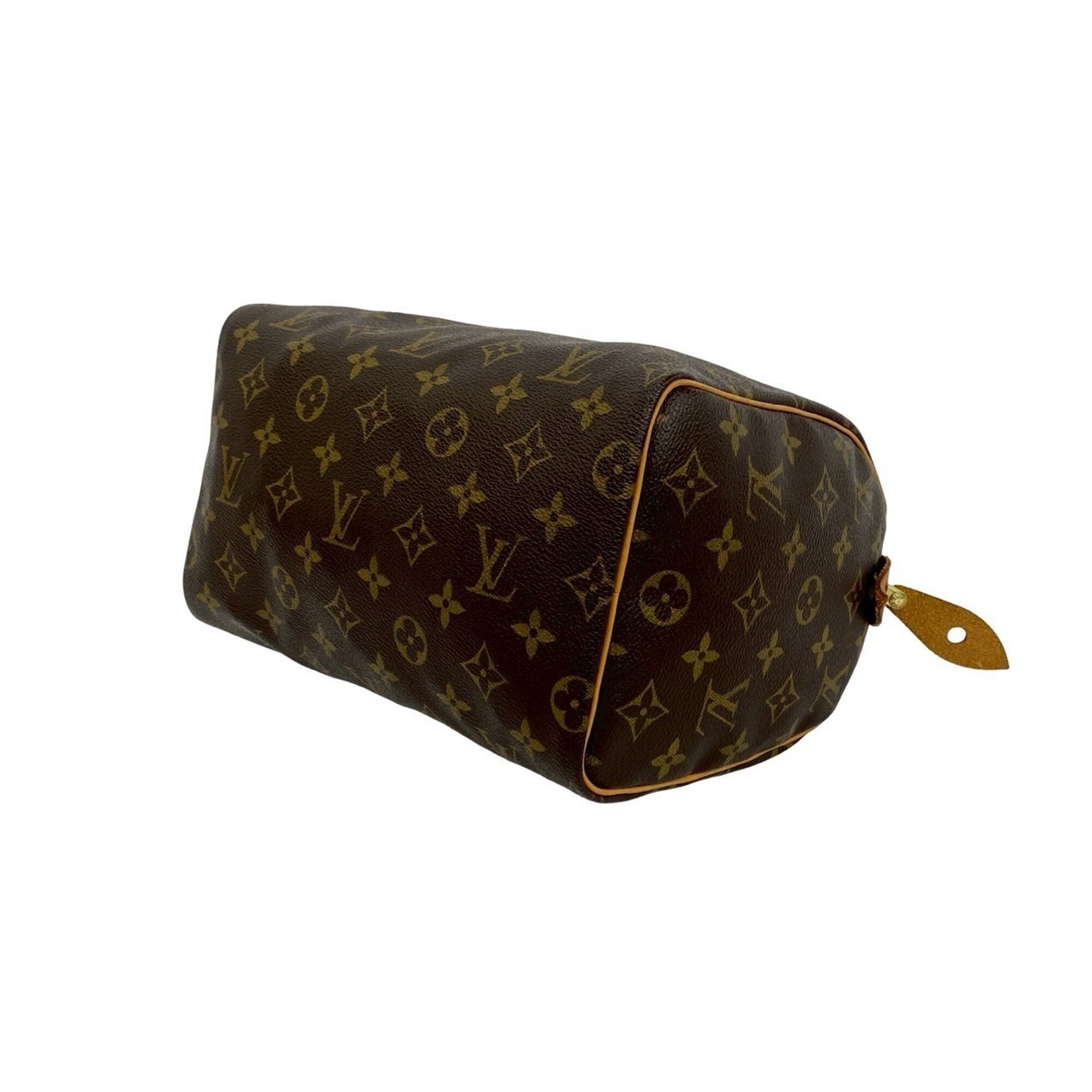 Louis Vuitton Brown Leather Pvc Boston Bag Handbag (Pre-Owned)