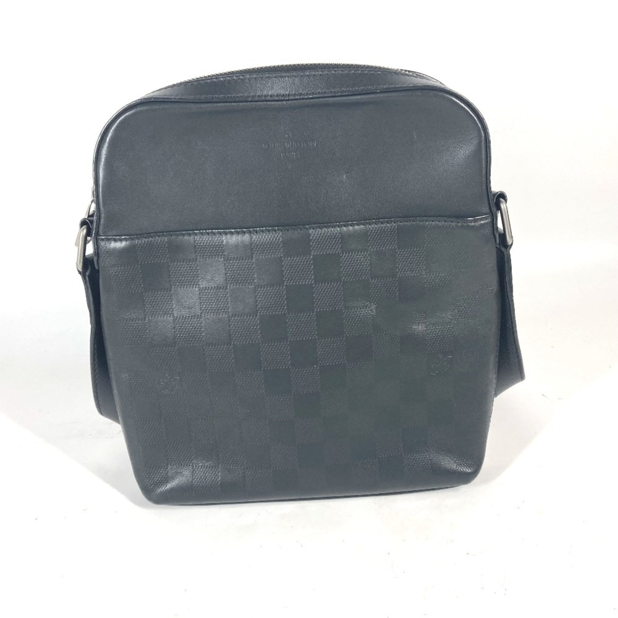 Louis Vuitton Black Galle Onyx Damier Infini Pochette Shoulder Bag (Pre-Owned)