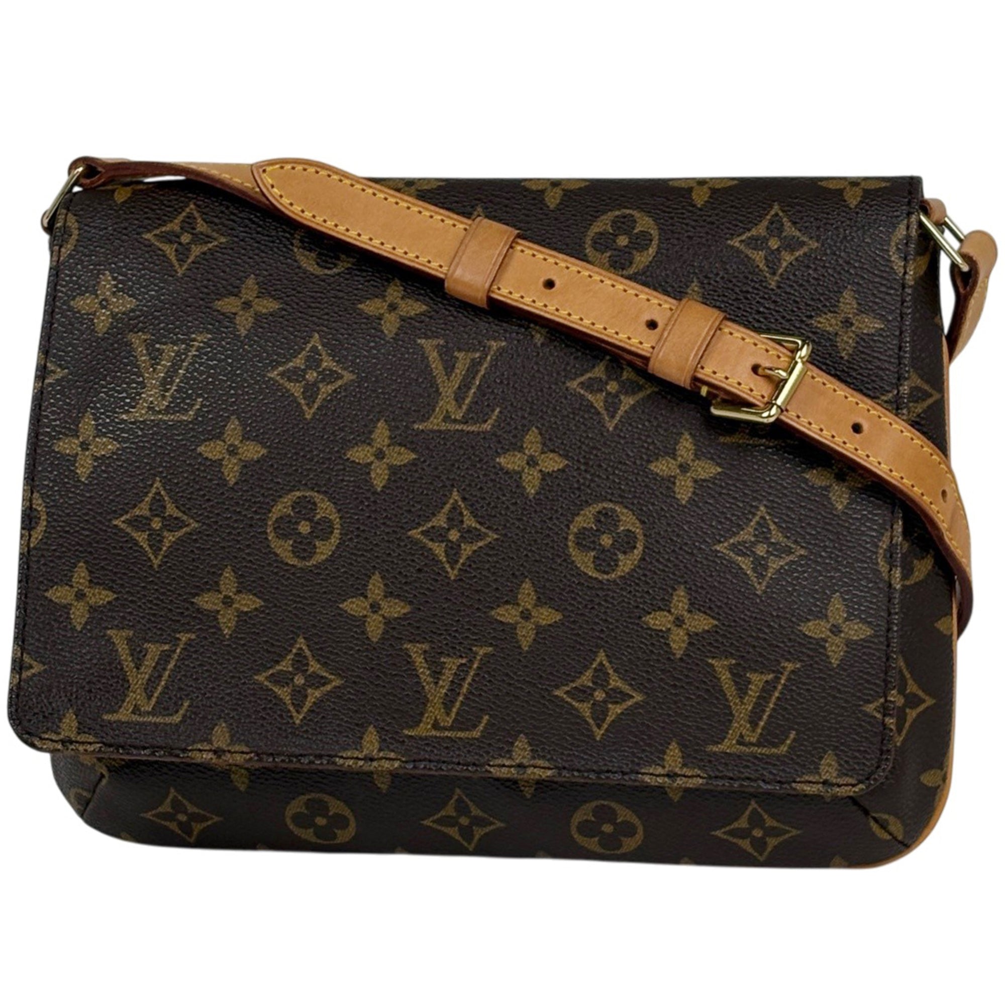 Louis Vuitton Brown Monogram Monogram Shoulder Bag (Pre-Owned)