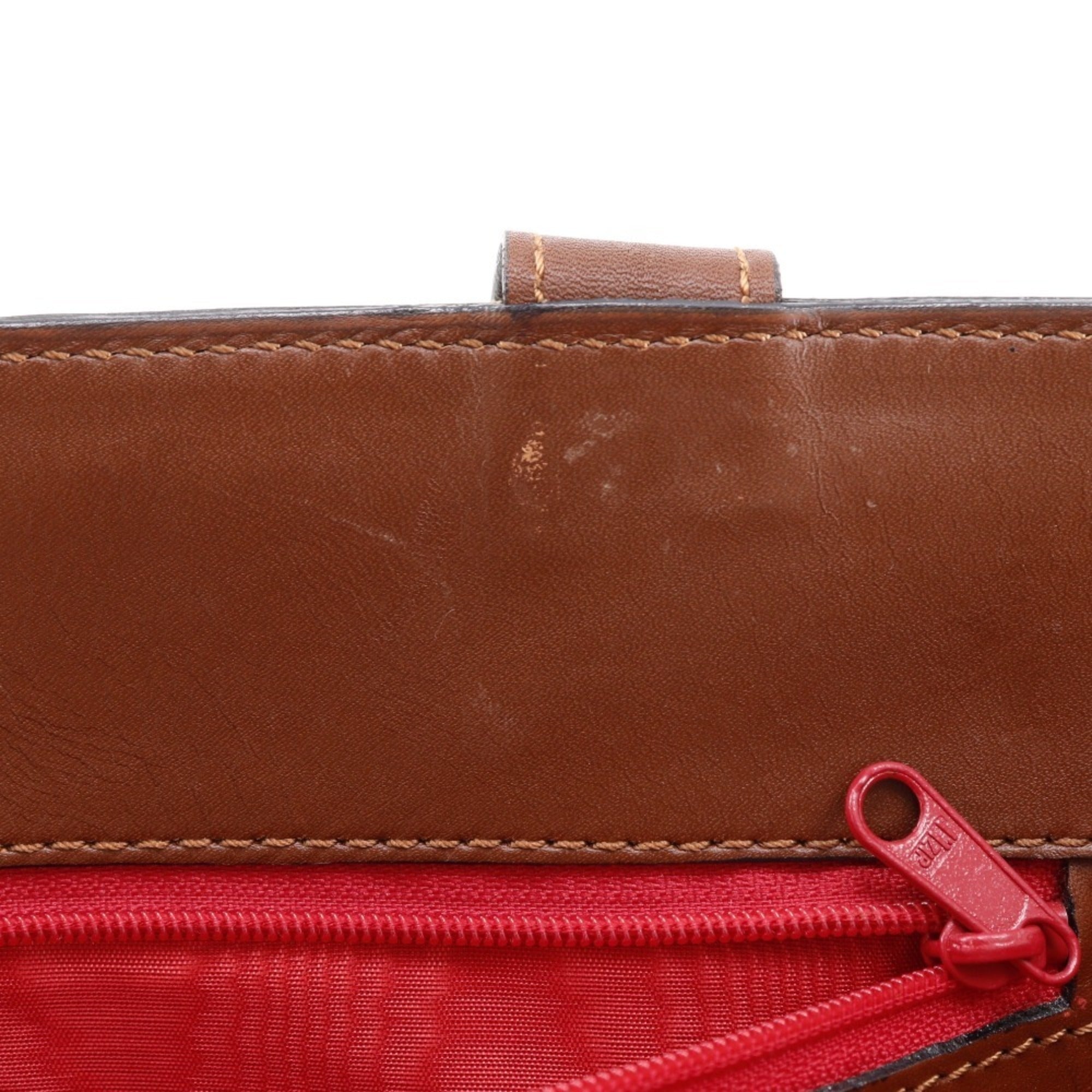 Celine Brown Leather Tote Bag (Pre-Owned)