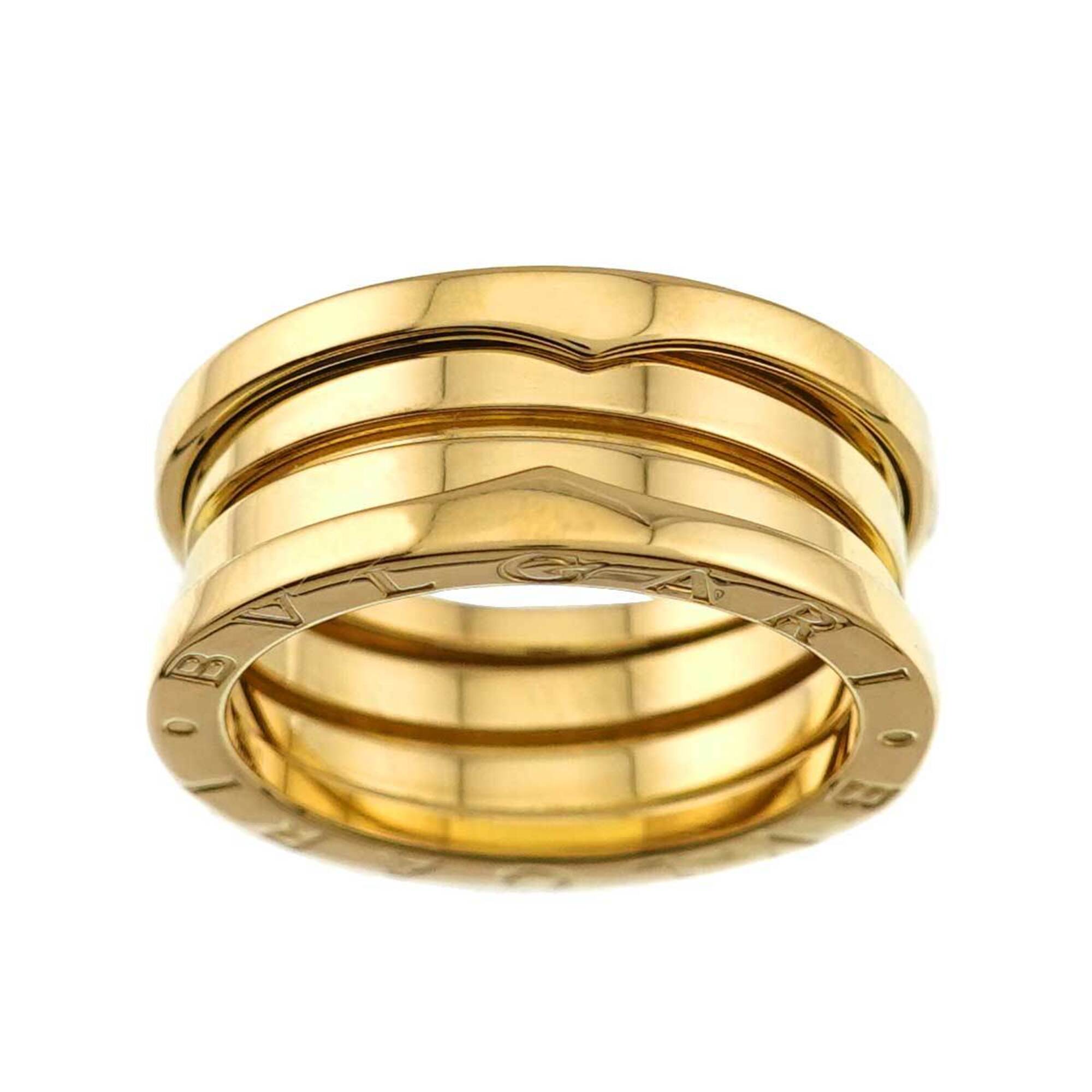 Bvlgari Yellow Gold Pink Gold (18K) Band Ring (Pre-Owned)