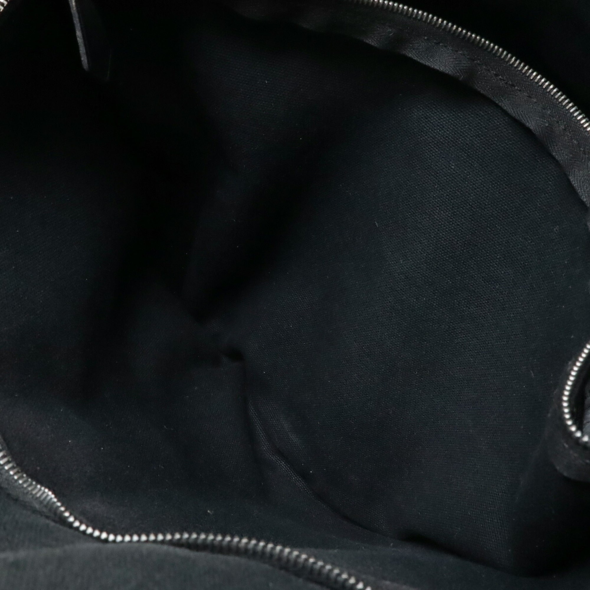 Hermes Saxon Beige Black Toile H Handbag (Pre-Owned)