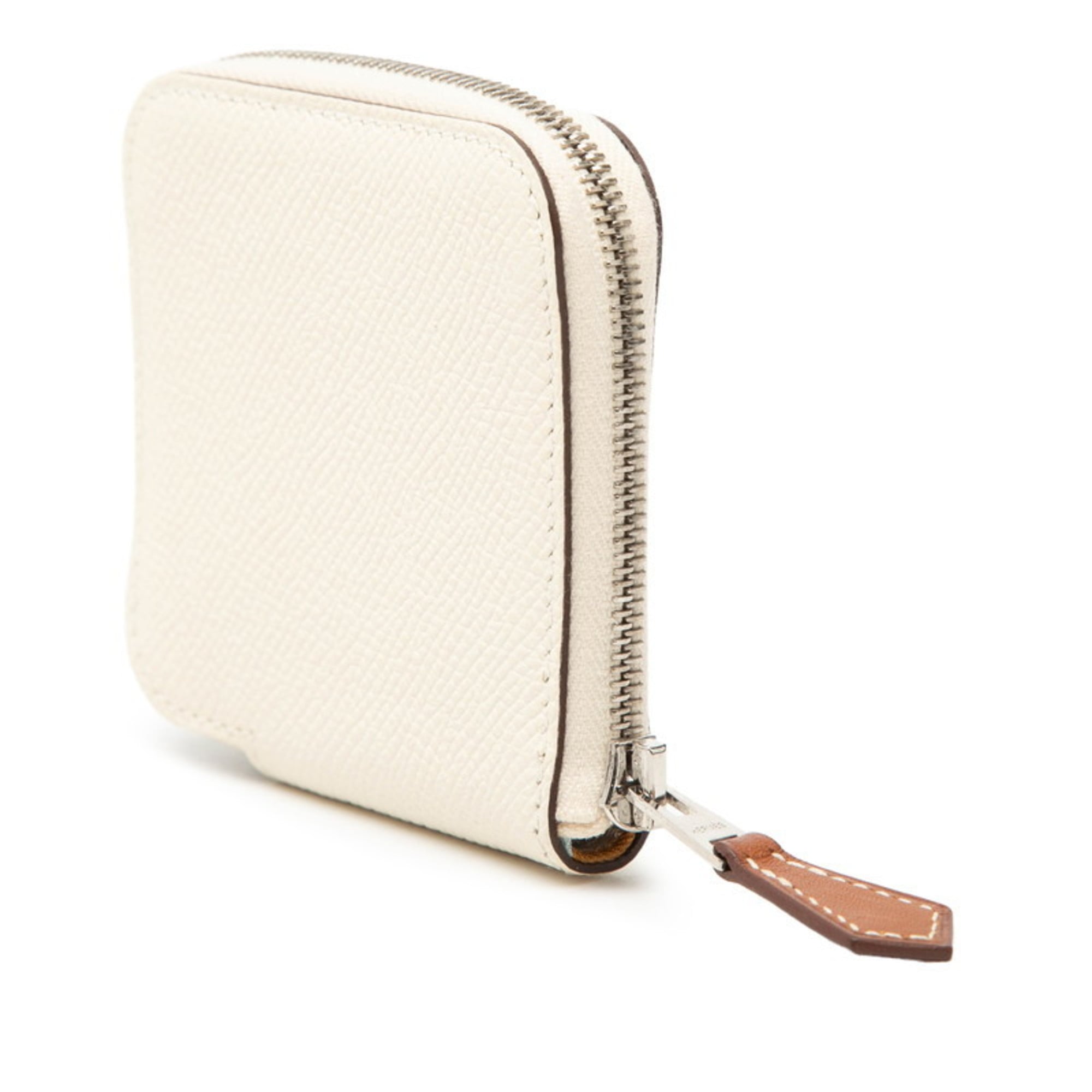 Hermes Ivory Epsom Leather Coin Purse/Coin Case (Pre-Owned)