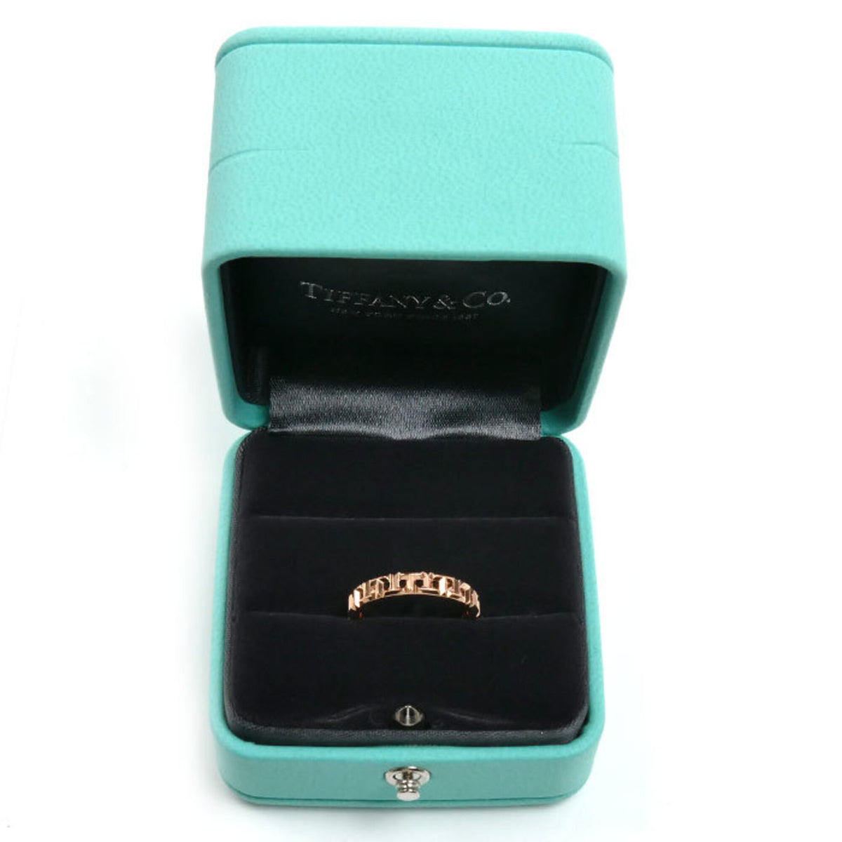 Tiffany Pink Gold (18K) Band Ring (Pre-Owned)
