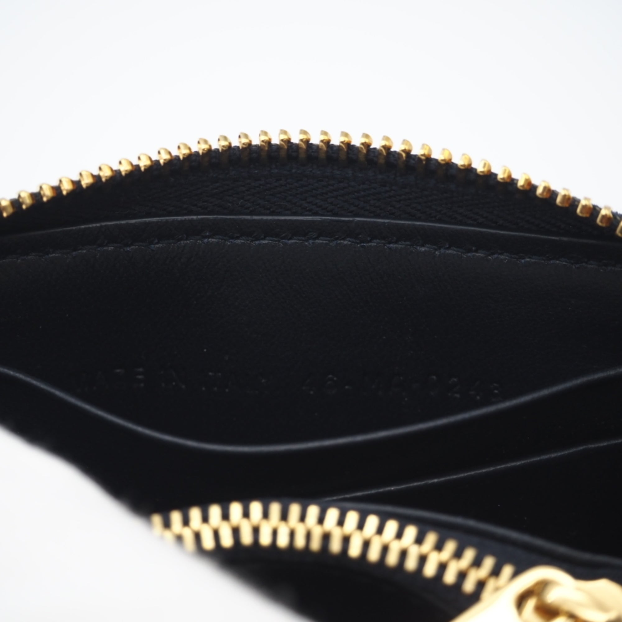 Christian Dior Cotton Leather Coin Purse/Coin Case (Pre-Owned)