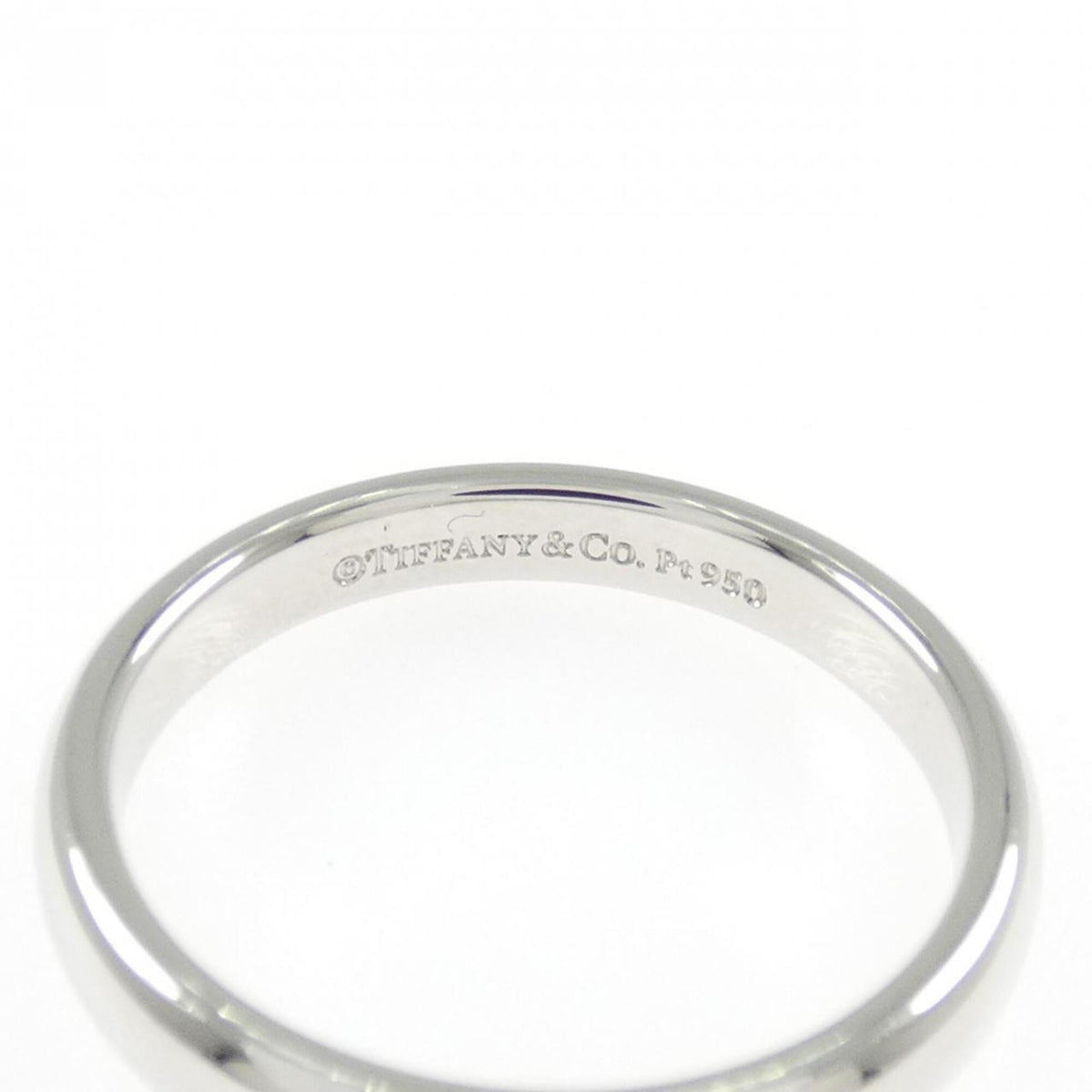 Tiffany Platinum 950 Band Ring (Pre-Owned)