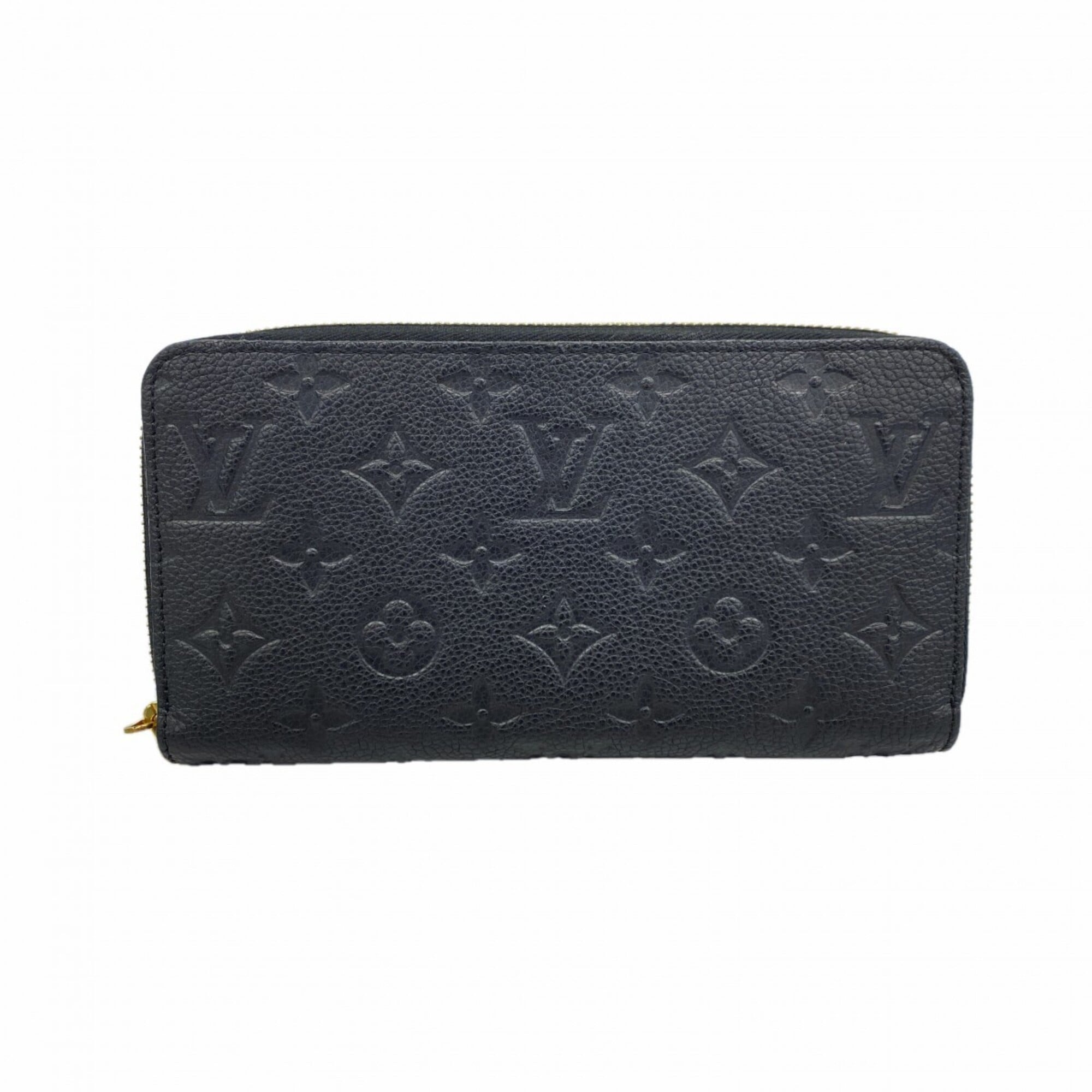 Louis Vuitton Noir Long Wallet (Bi-Fold) (Pre-Owned)