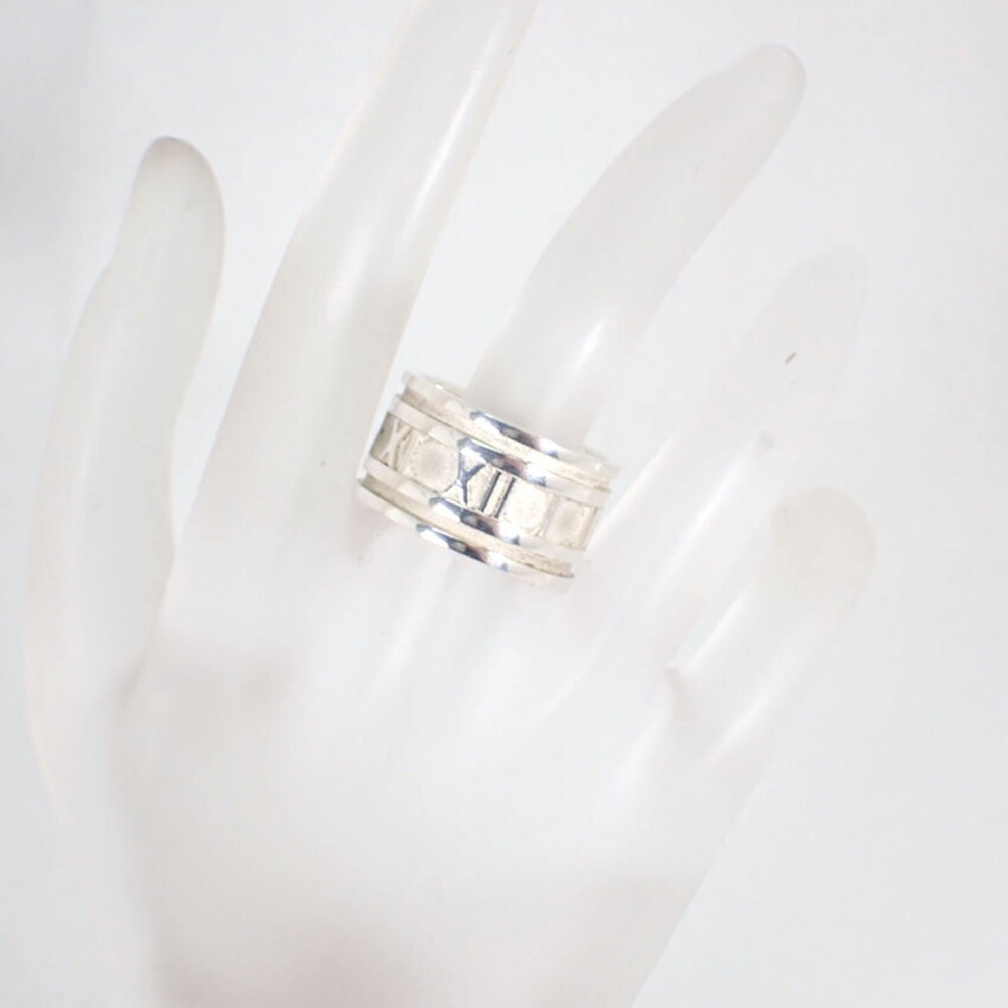Tiffany Sterling Silver 925 Band Ring (Pre-Owned)