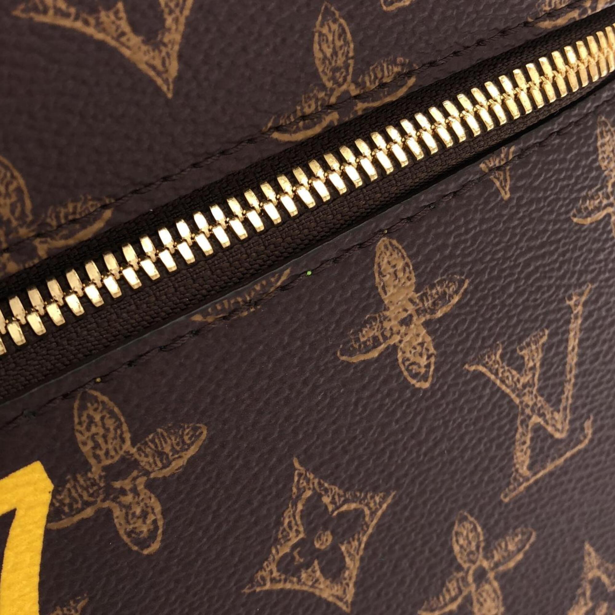 Louis Vuitton Marron Coated Canvas Handbag (Pre-Owned)