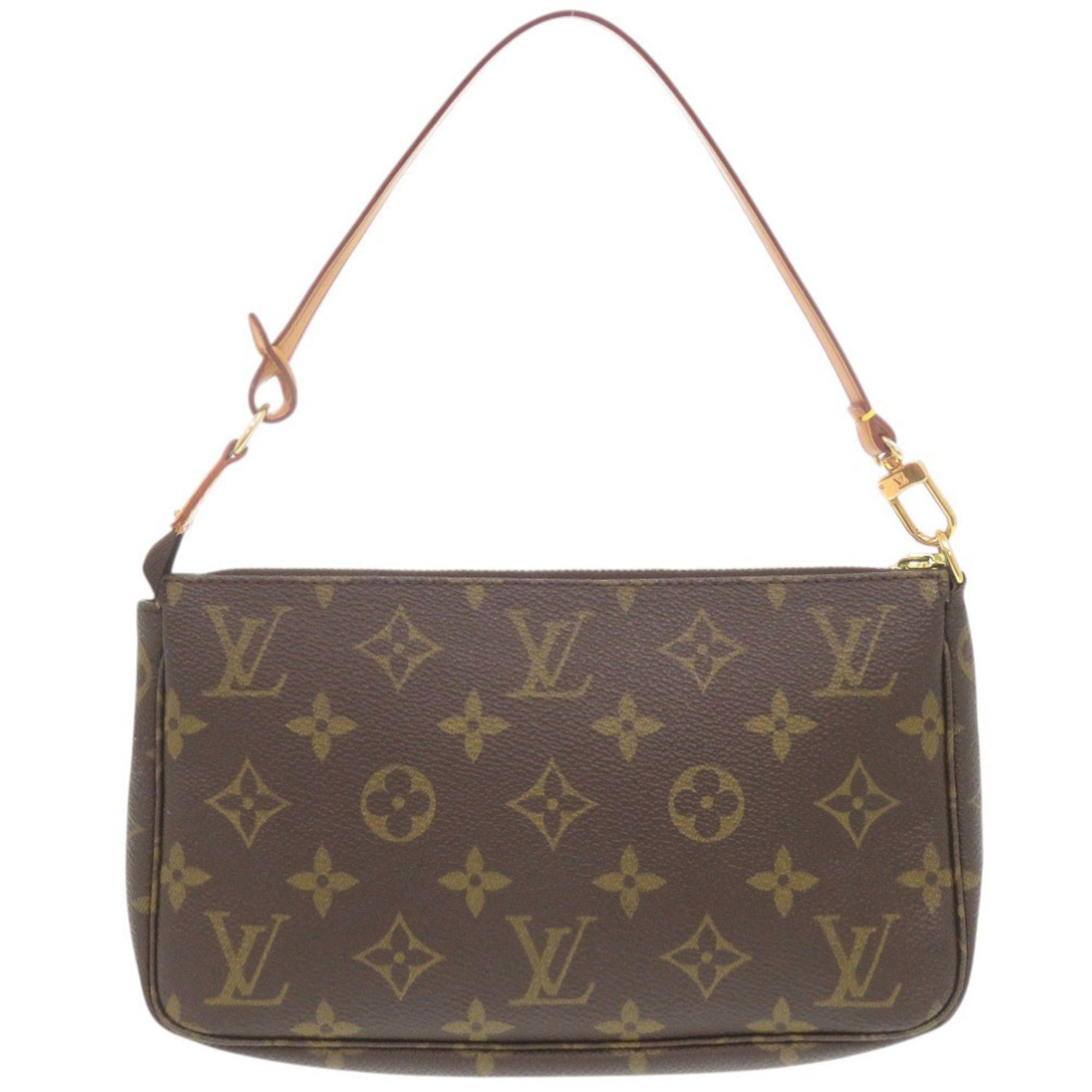Louis Vuitton Brown Monogram Monogram Handbag Pochette Pouch (Pre-Owned)