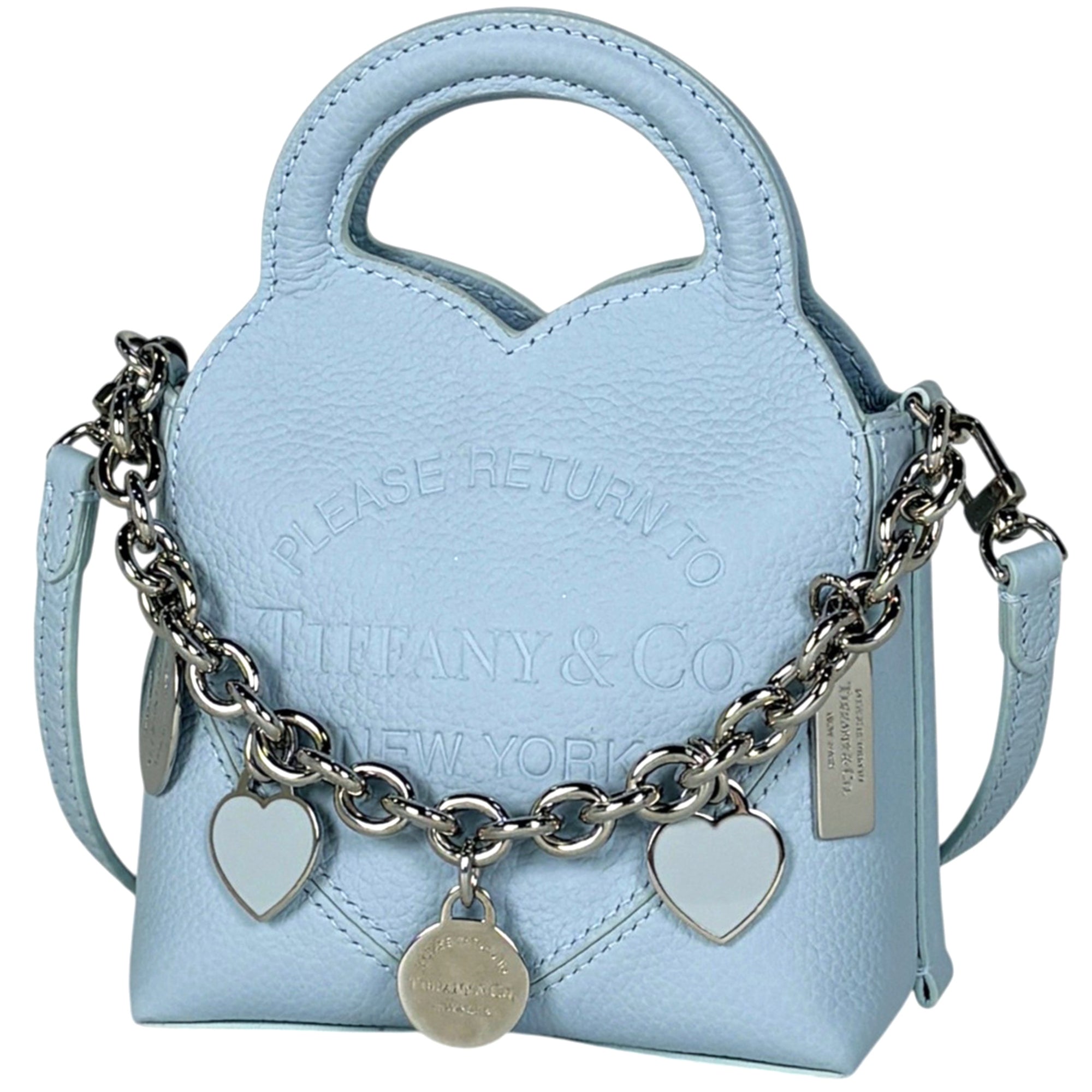 Tiffany Light Blue Leather Handbag (Pre-Owned)
