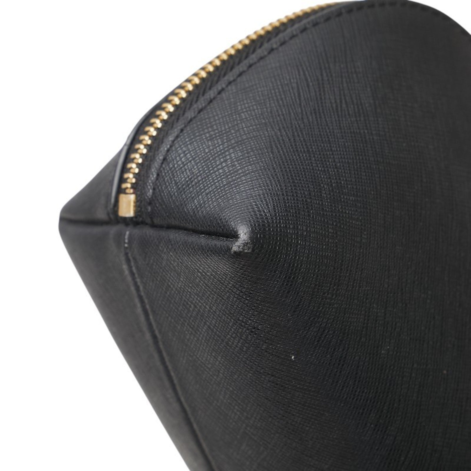 Michael Kors Black Leather Pouch (Pre-Owned)