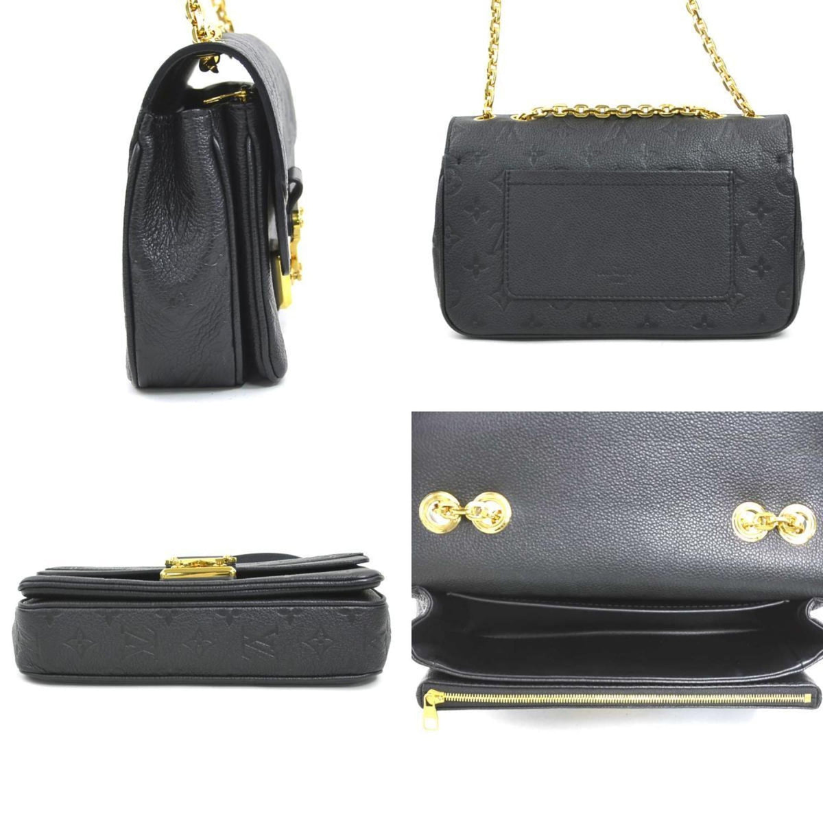Louis Vuitton Noir Monogram Empreinte Shoulder Bag (Pre-Owned)