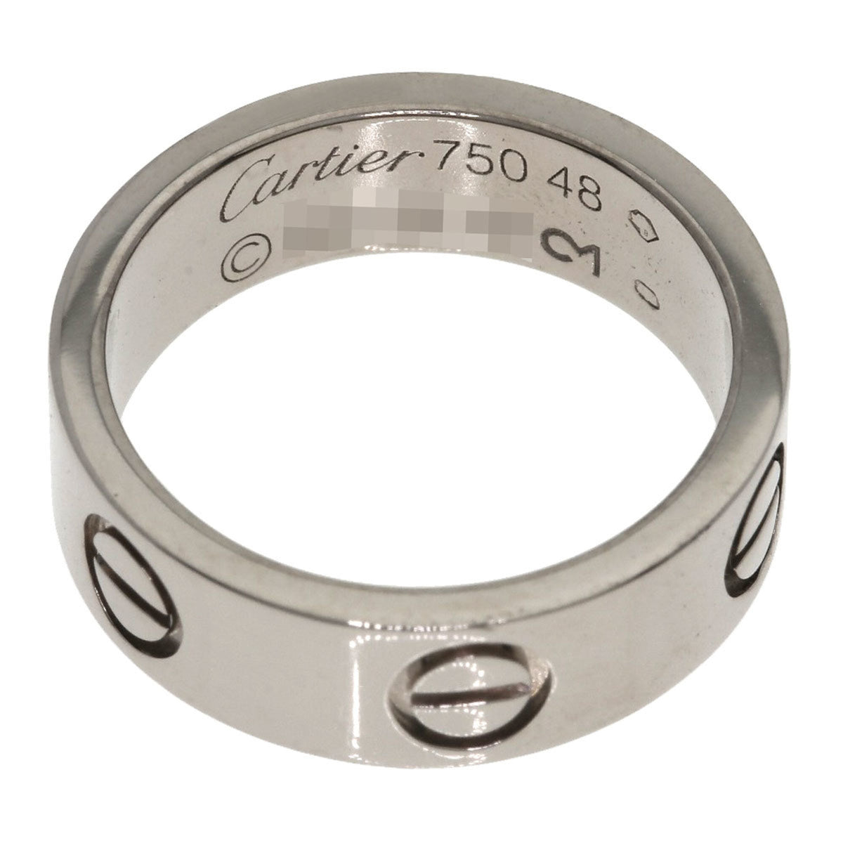 Cartier White Gold (18K) Band Ring (Pre-Owned)