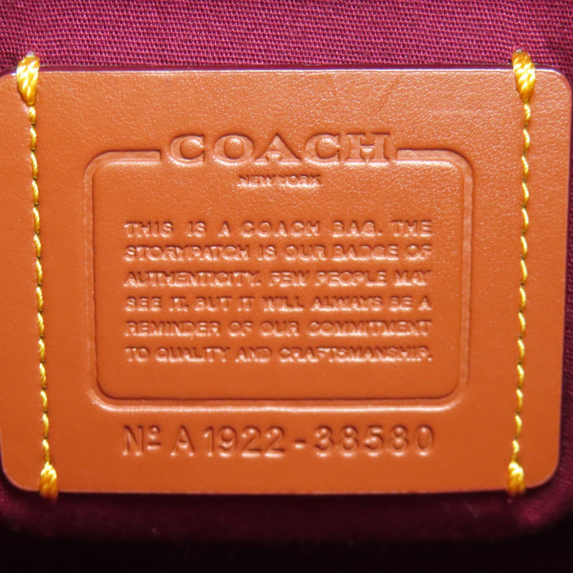 Coach Brown Pvc Leather Shoulder Bag (Pre-Owned)
