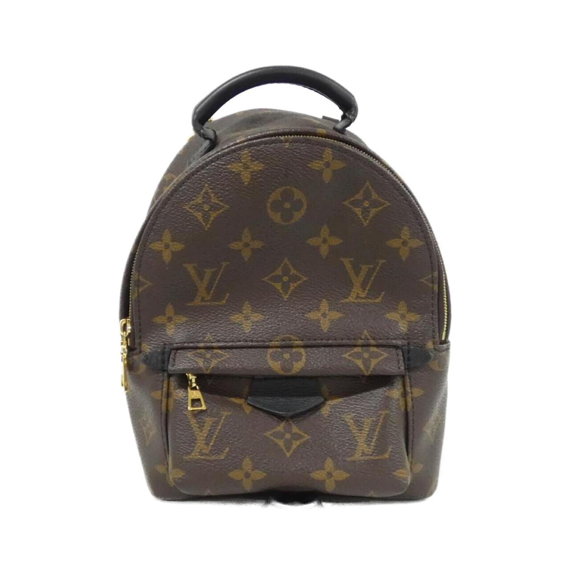 Louis Vuitton Marron Coated Canvas Backpack (Pre-Owned)
