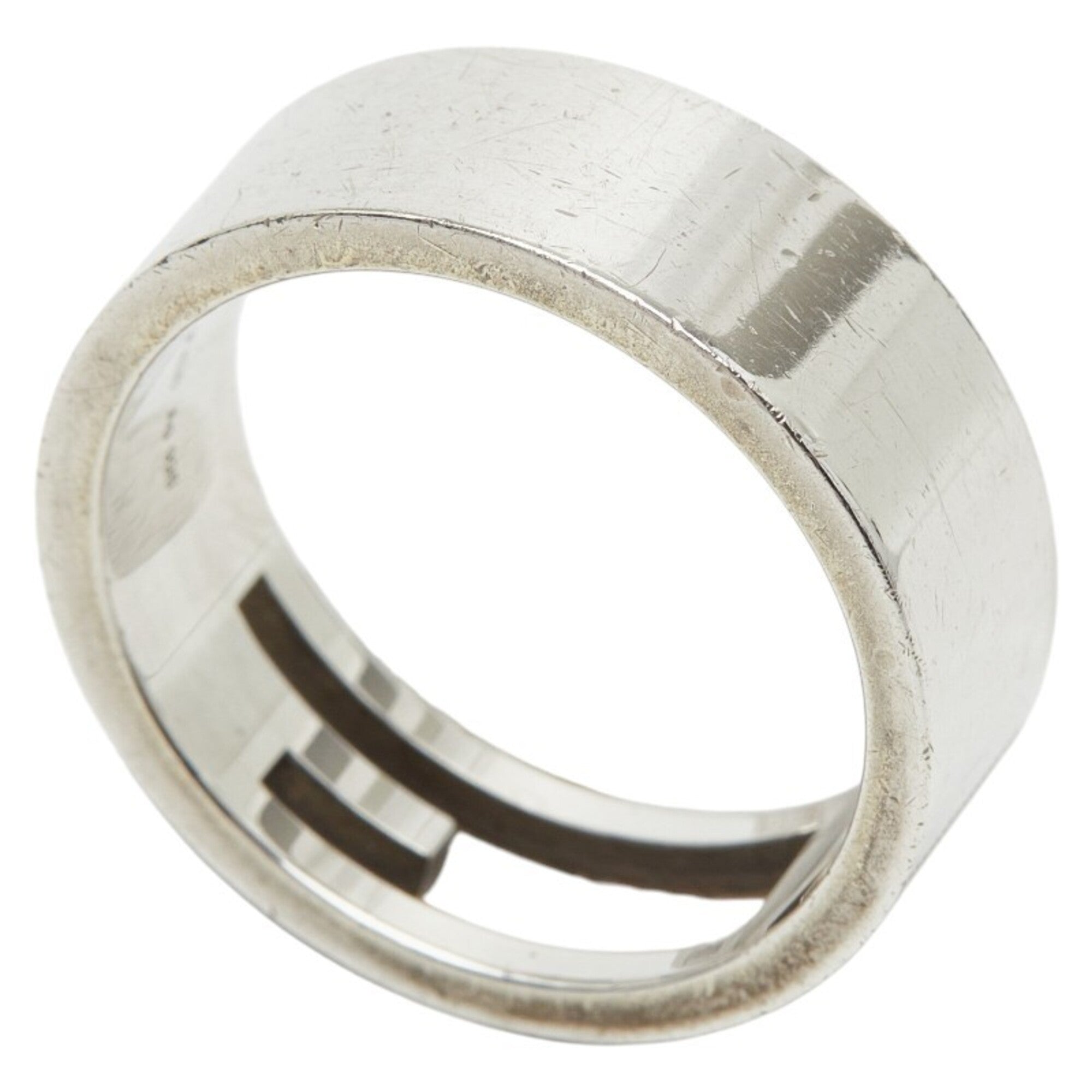 Gucci Silver Silver 925 Band Ring (Pre-Owned)