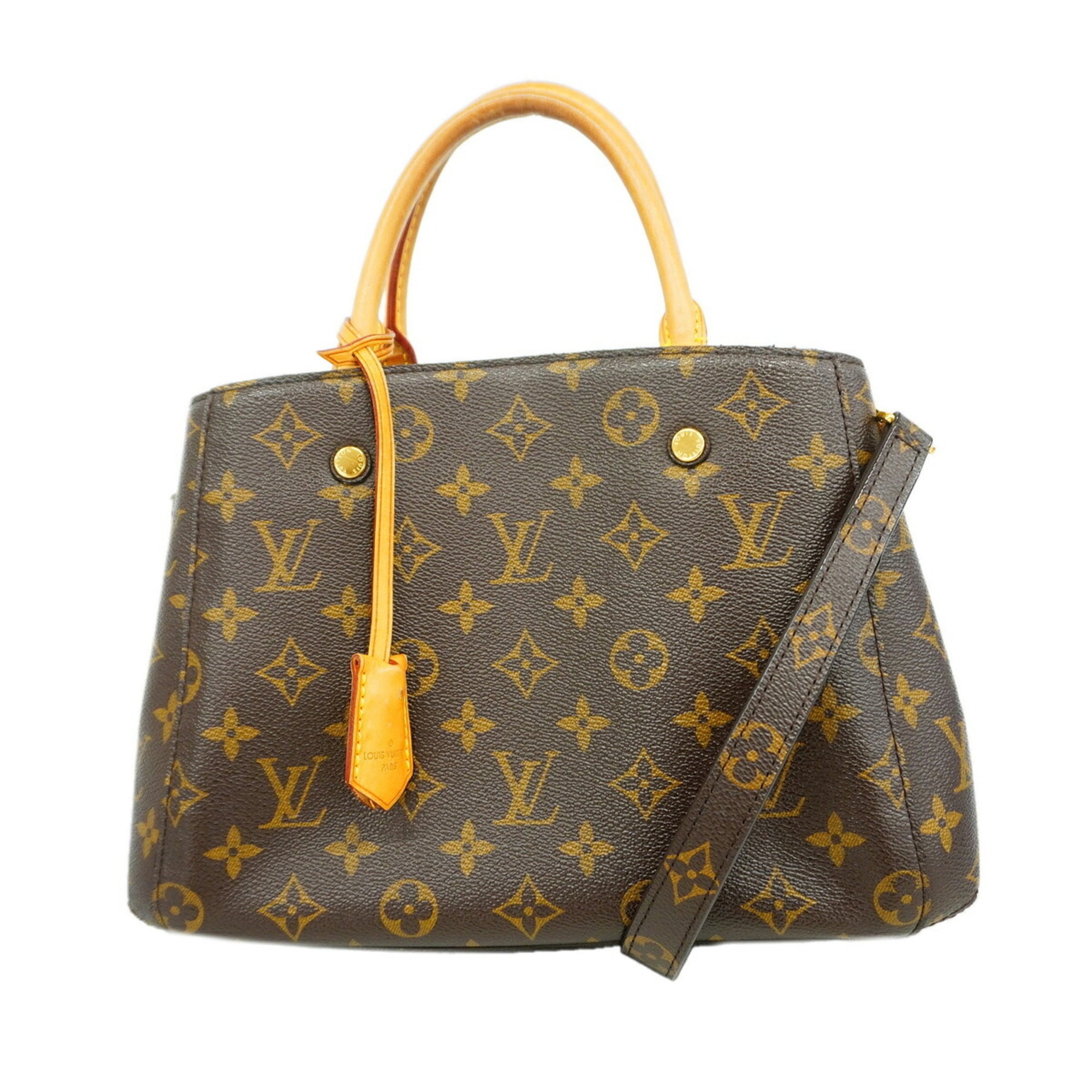 Louis Vuitton Brown Handbag (Pre-Owned)