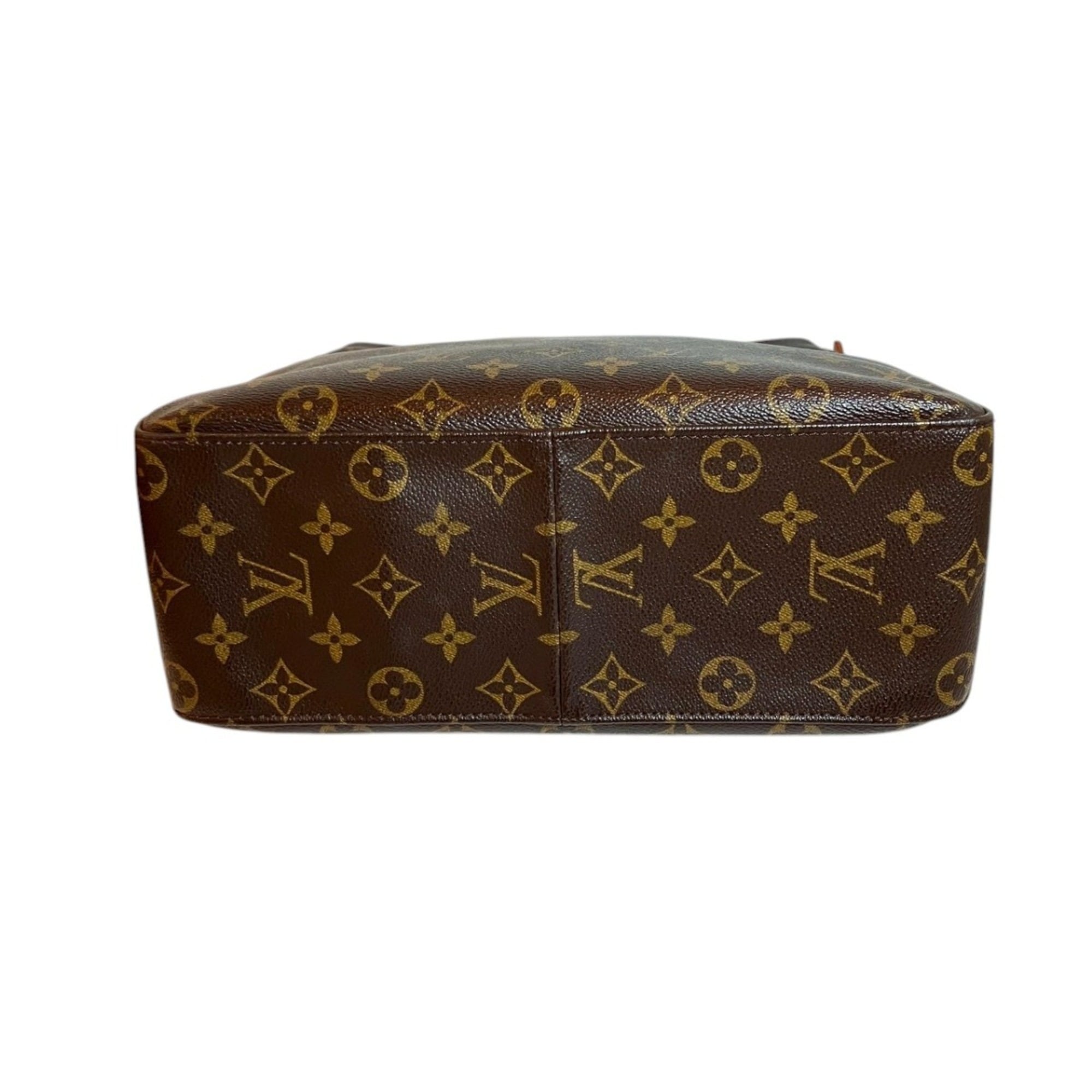Louis Vuitton Brown Monogram Shoulder Bag (Pre-Owned)