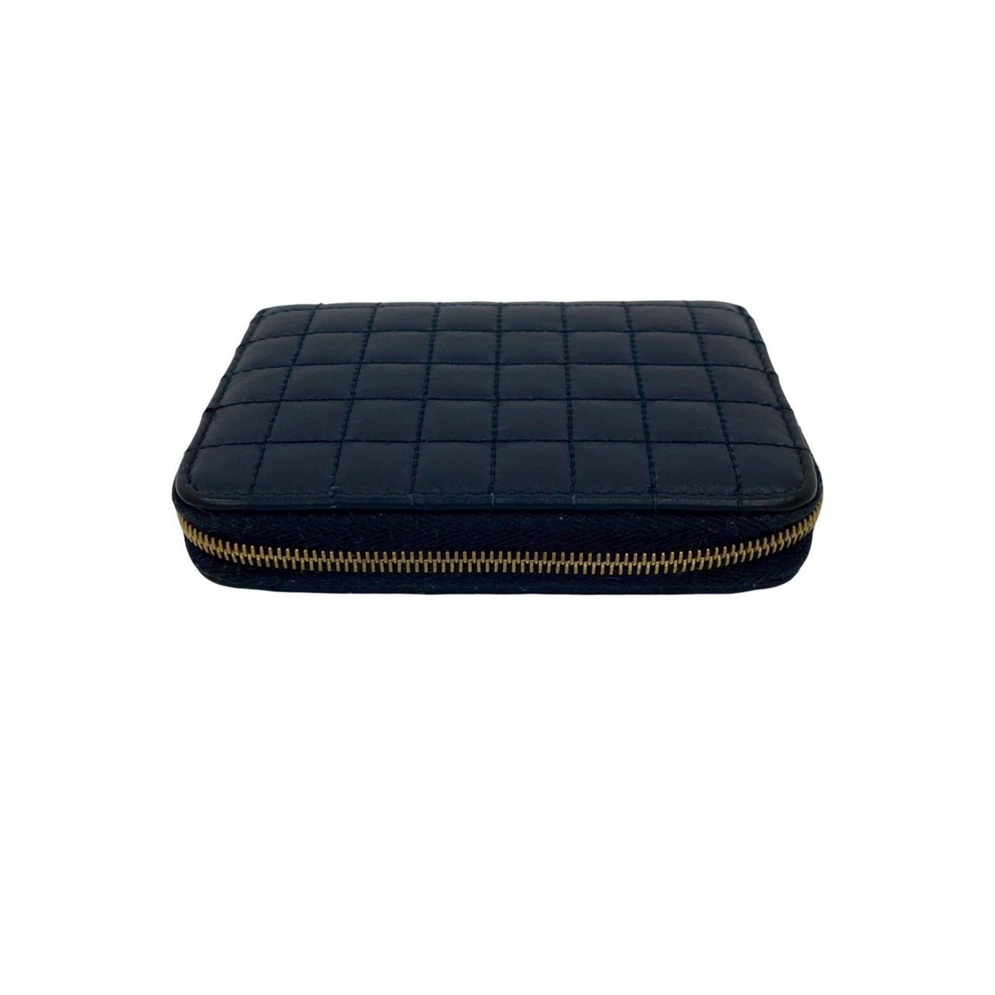 Celine Navy Leather Wallet (Bi-Fold) (Pre-Owned)
