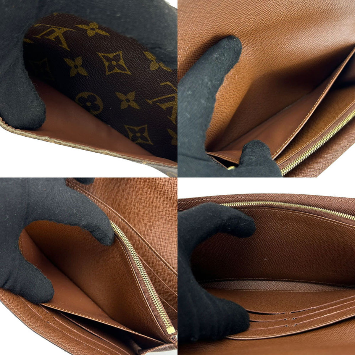 Louis Vuitton Monogram Long Wallet (Bi-Fold) (Pre-Owned)