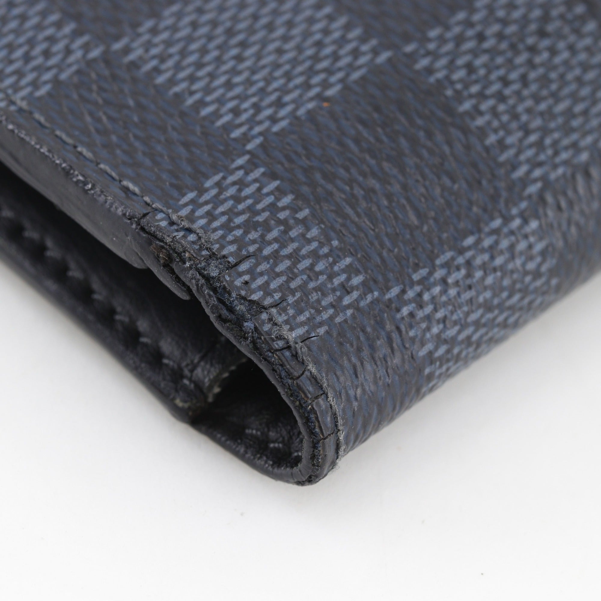 Louis Vuitton Black Damier Graphite Long Wallet (Bi-Fold) (Pre-Owned)