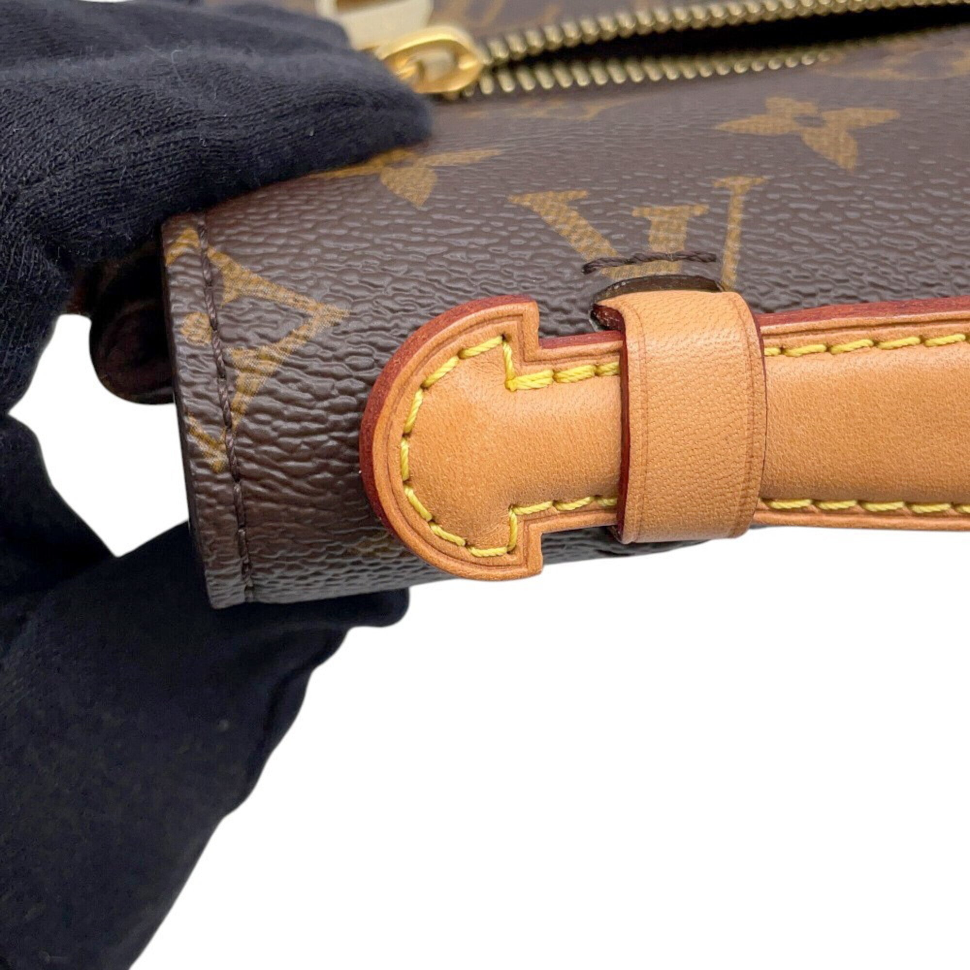 Louis Vuitton Brown Monogram Handbag Pochette (Pre-Owned)