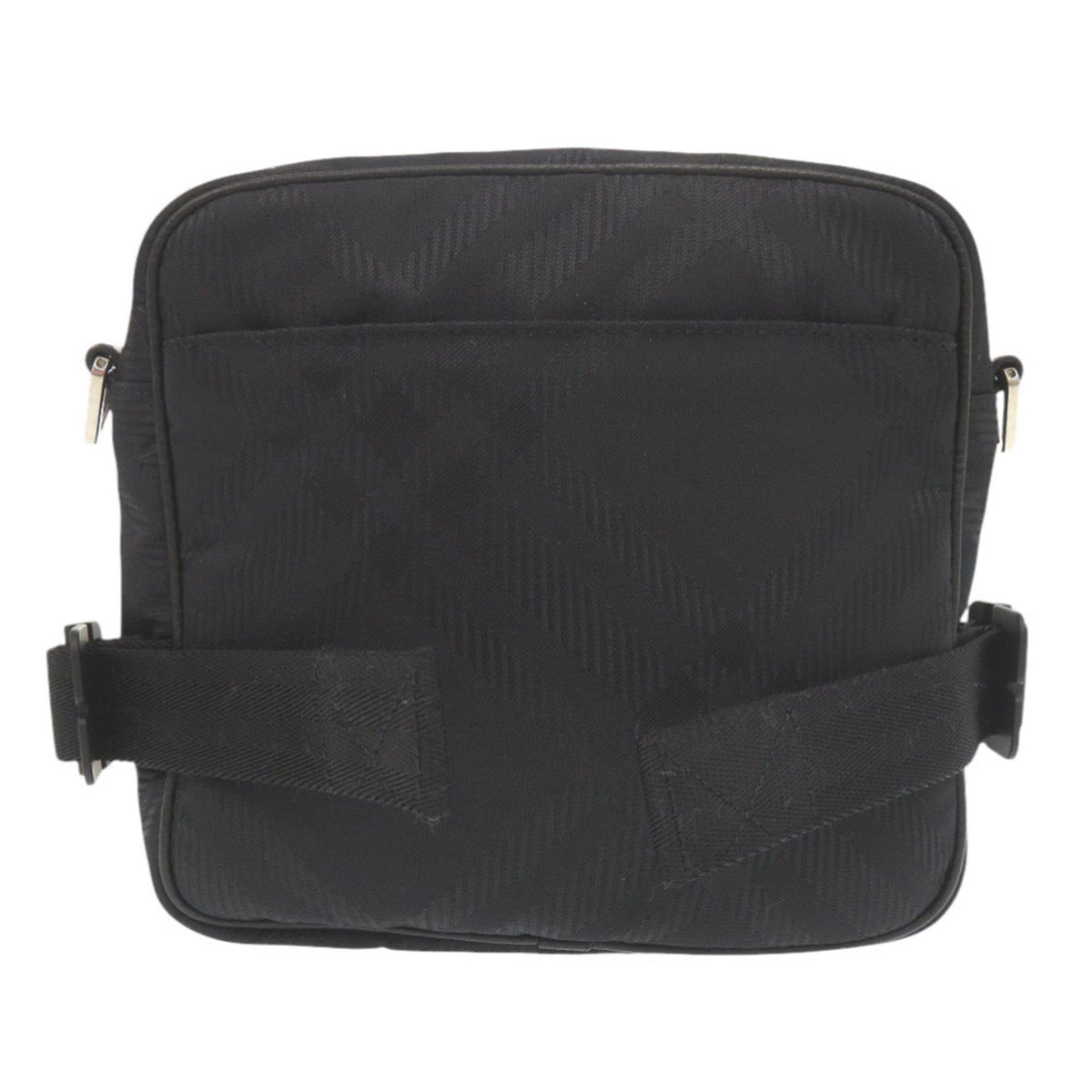 Burberry Black Nylon Polyester Shoulder Bag (Pre-Owned)