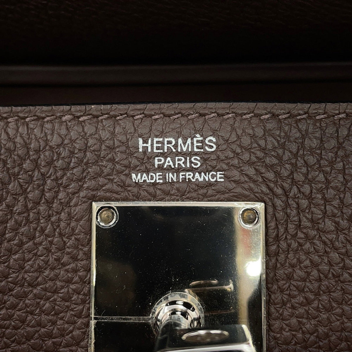 Hermes Kelly Cacao Togo Leather Sling Bag (Pre-Owned)