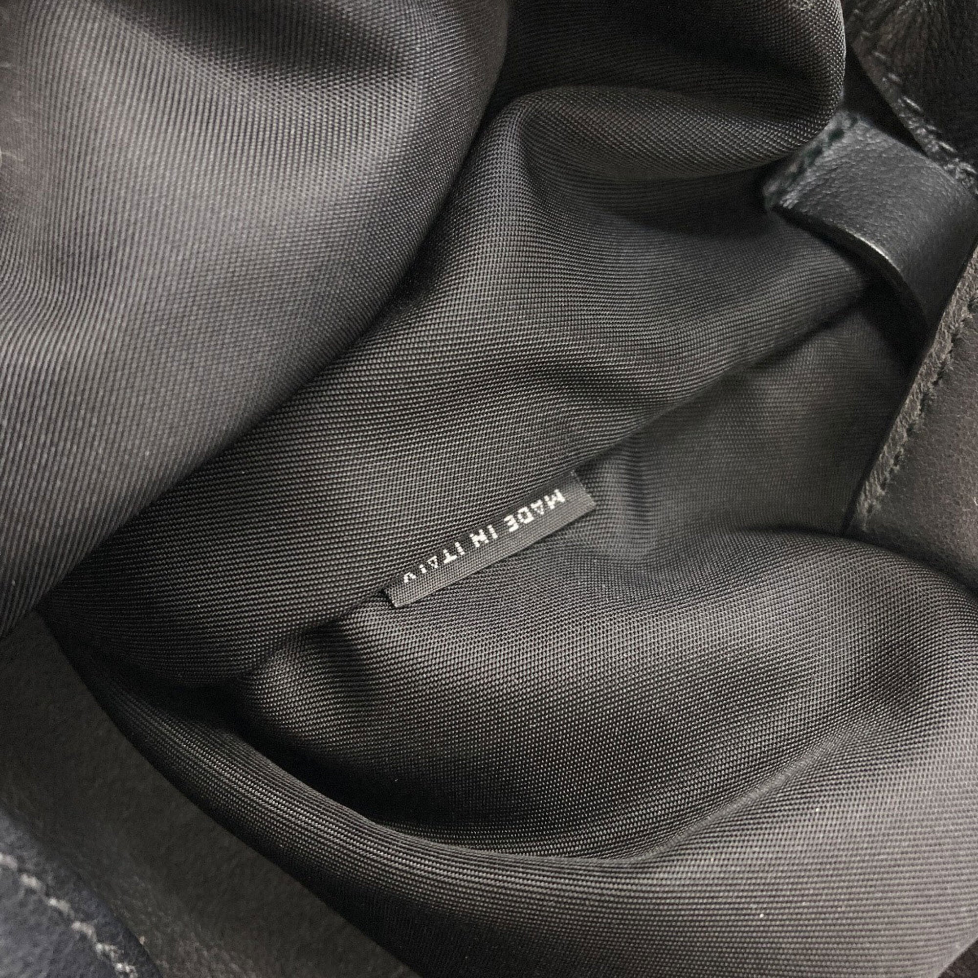 Prada Black Leather Tote Bag (Pre-Owned)