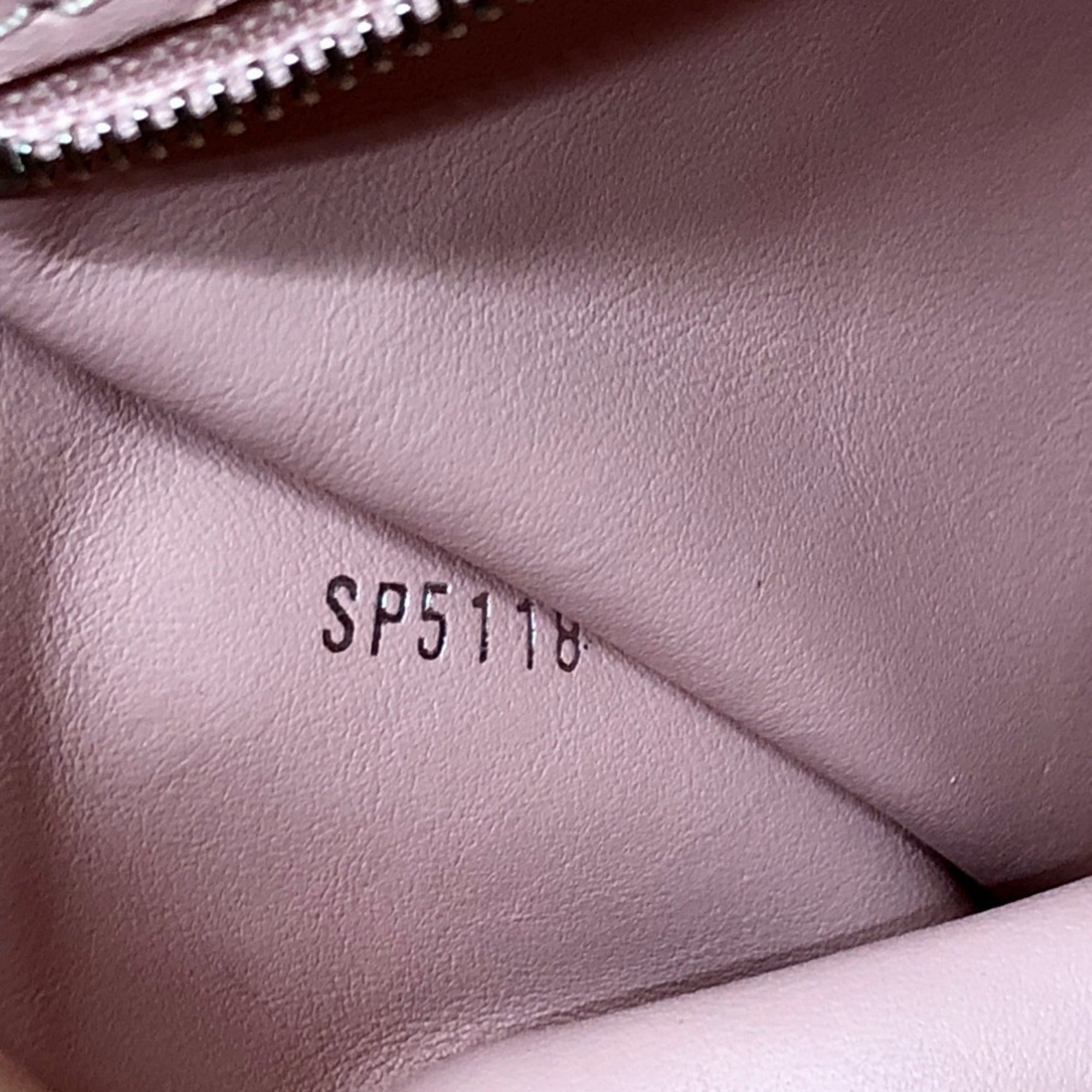 Louis Vuitton Pink Rose Poudre Leather Handbag Tote Bag (Pre-Owned)