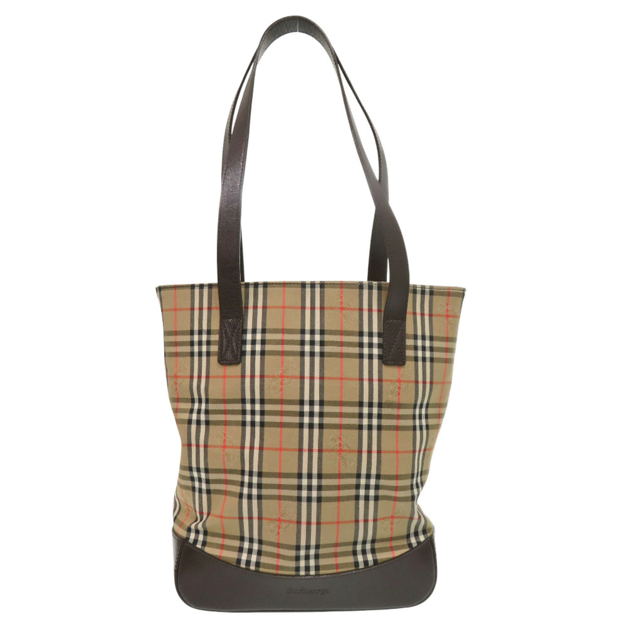 Burberry Brown Nylon Tote Bag (Pre-Owned)
