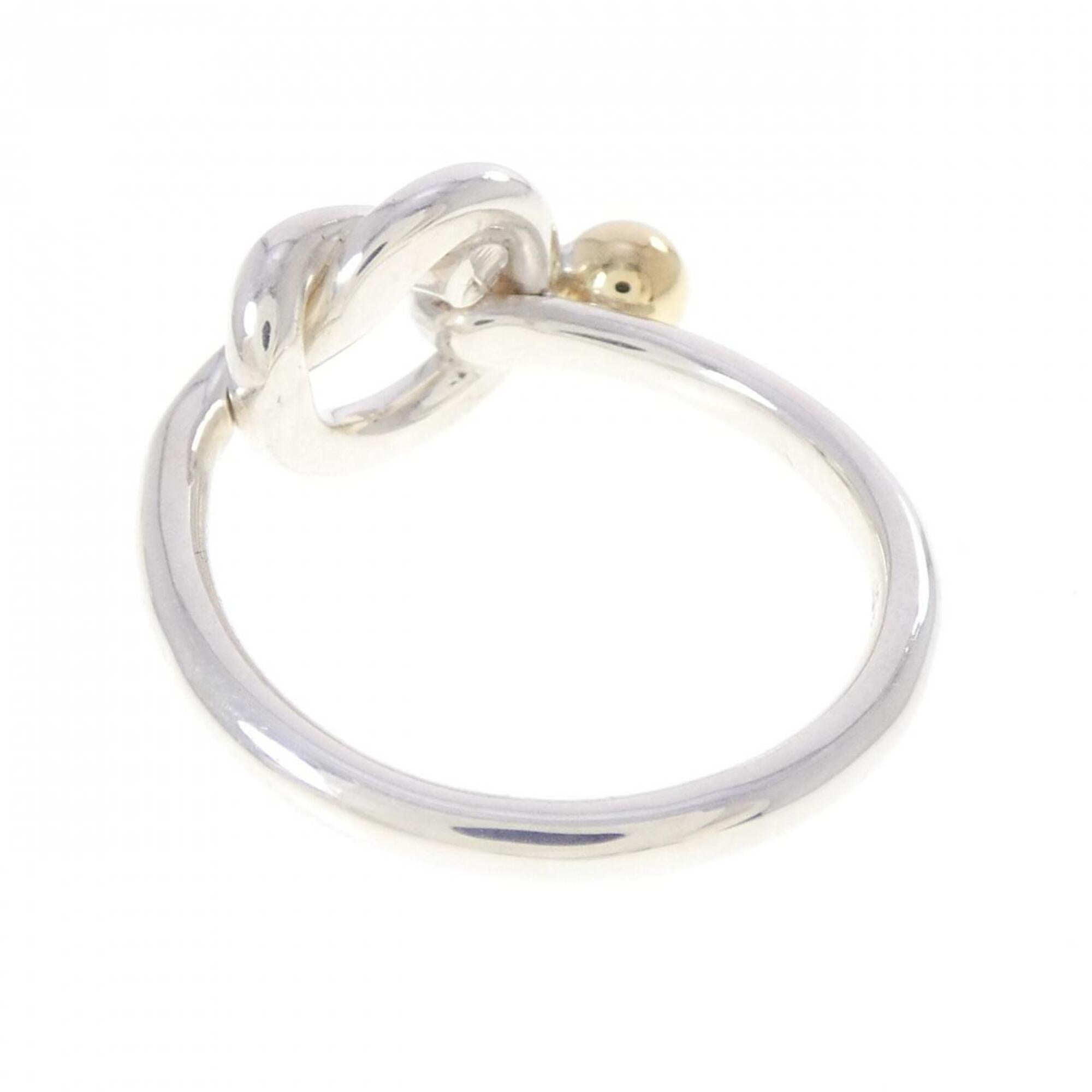 Tiffany Yellow Gold (18K) Silver 925 Band Ring (Pre-Owned)