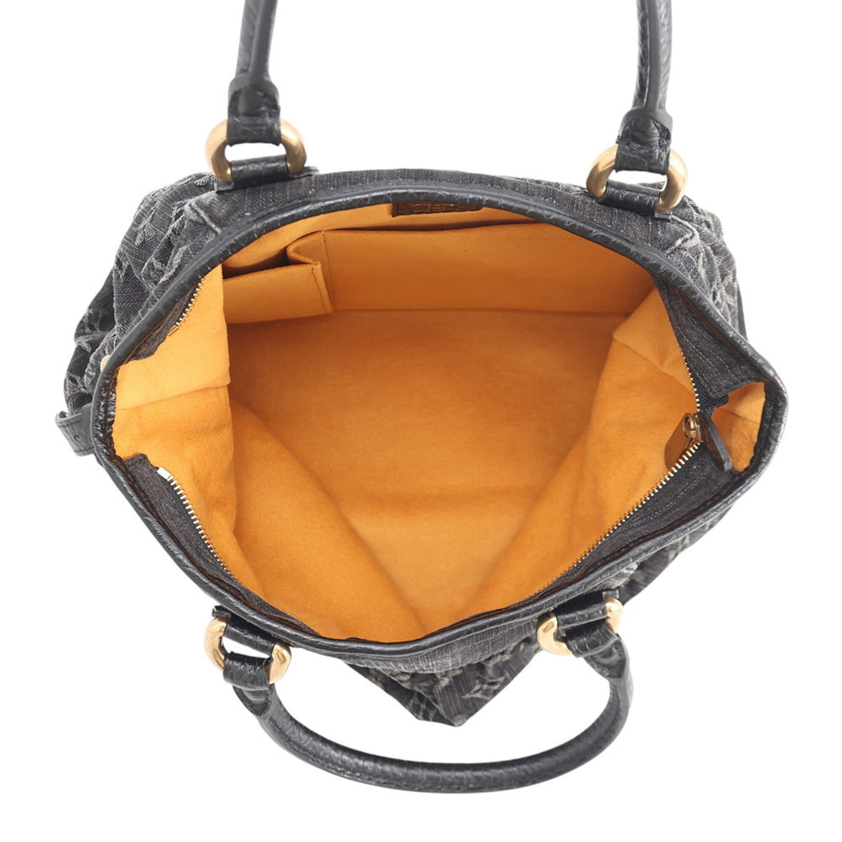 Louis Vuitton Monogram Denim Black Noir Monogram Denim Handbag Shoulder Bag (Pre-Owned)