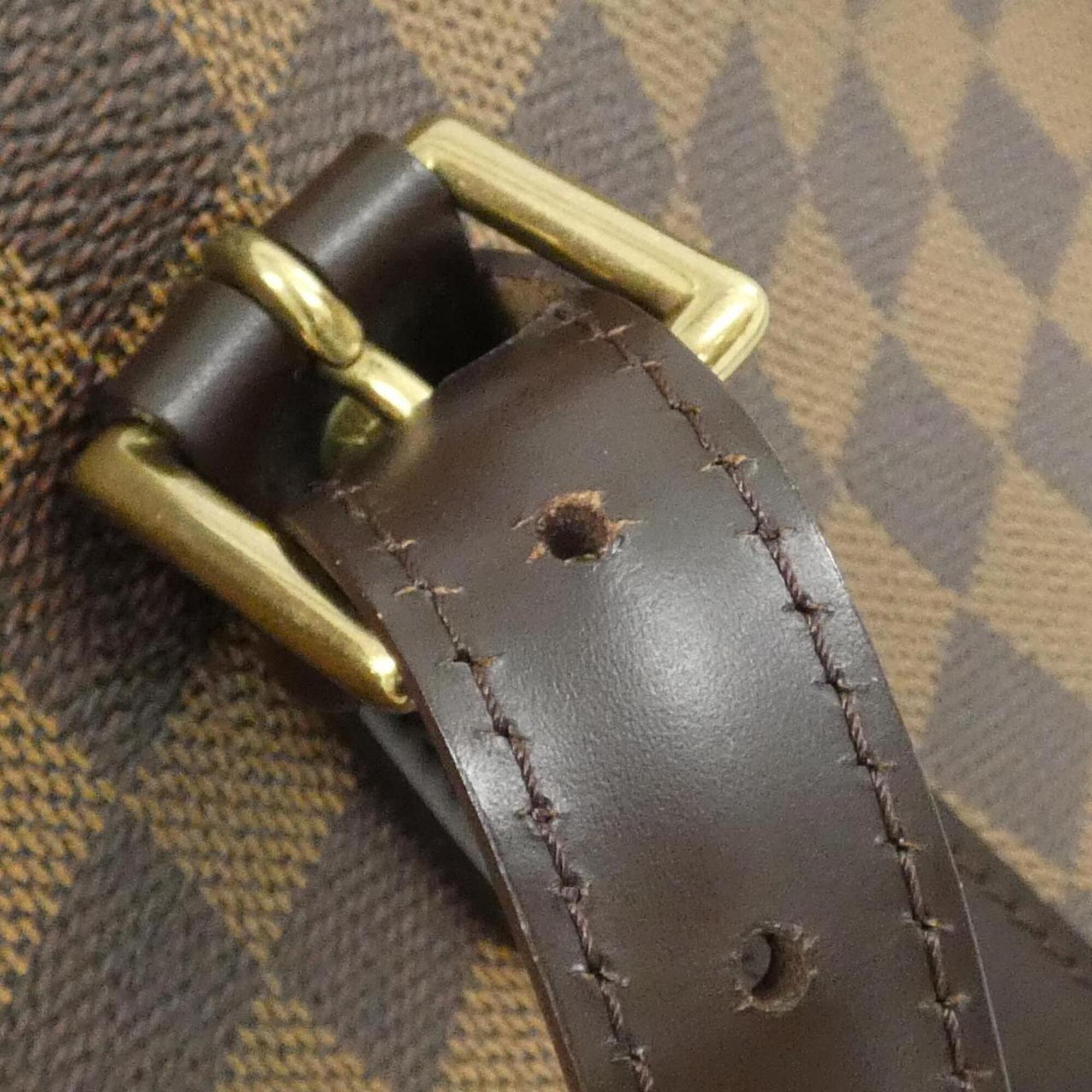 Louis Vuitton Ebene Coated Canvas Shoulder Bag (Pre-Owned)