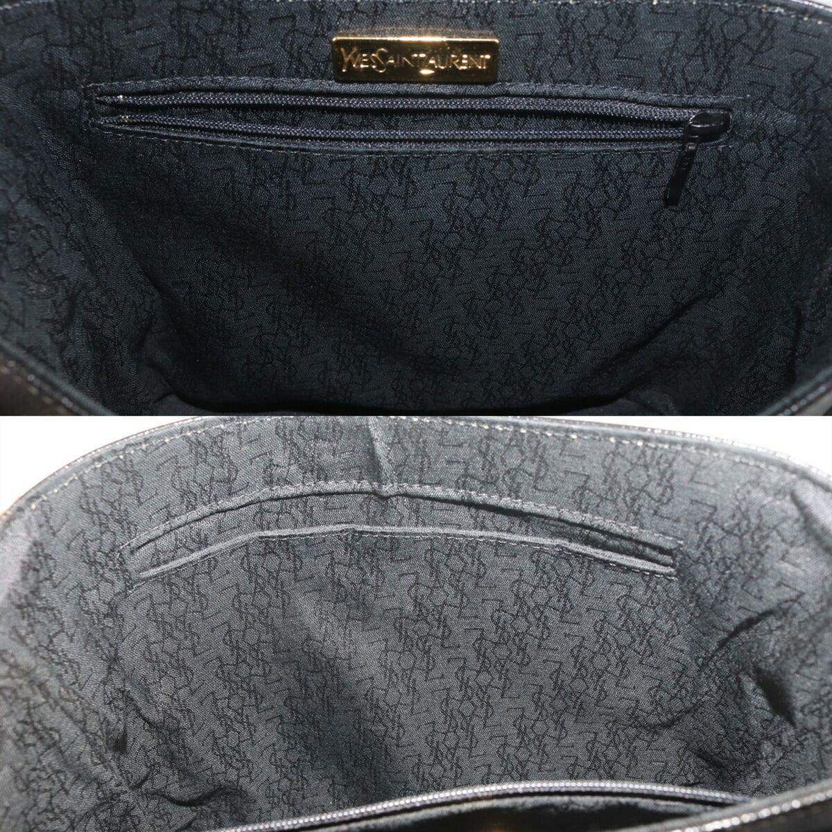 Yves Saint Laurent Black Leather Handbag (Pre-Owned)