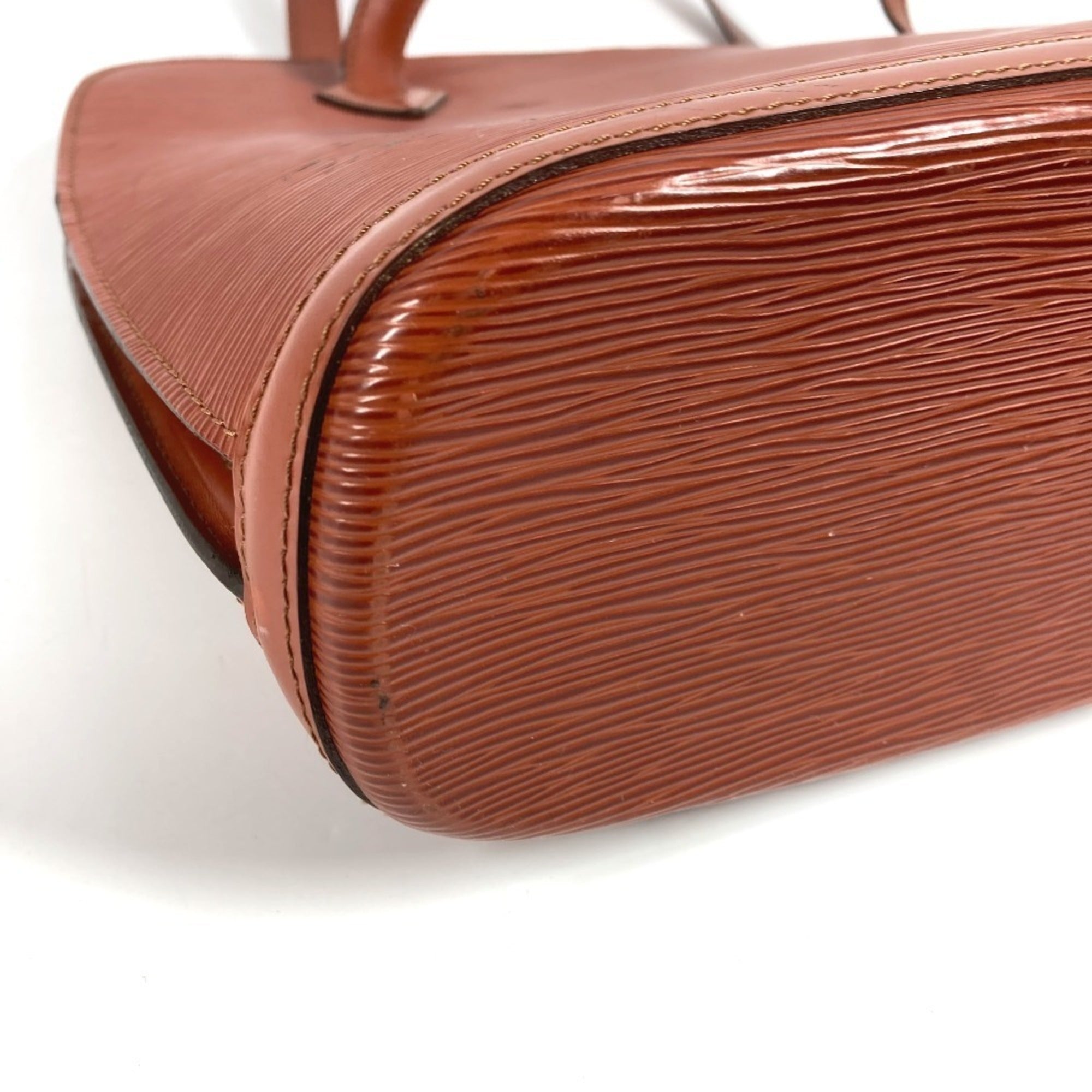 Louis Vuitton Epi Kenyan Brown Epi Leather Shoulder Bag Tote Bag (Pre-Owned)