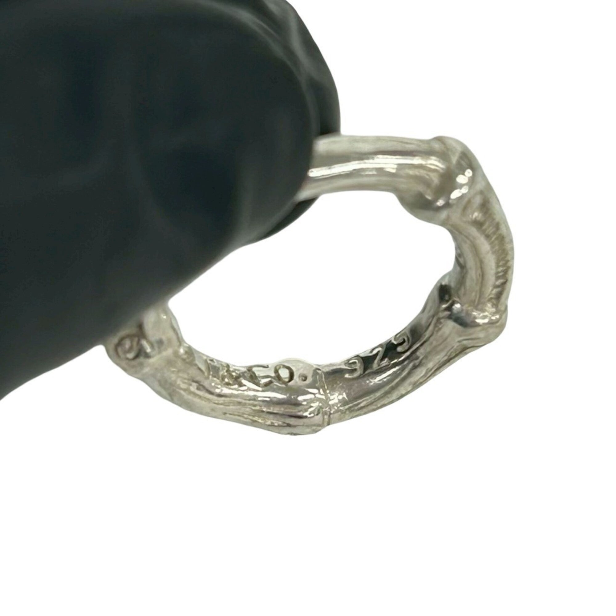 Tiffany Silver Silver 925 Band Ring (Pre-Owned)