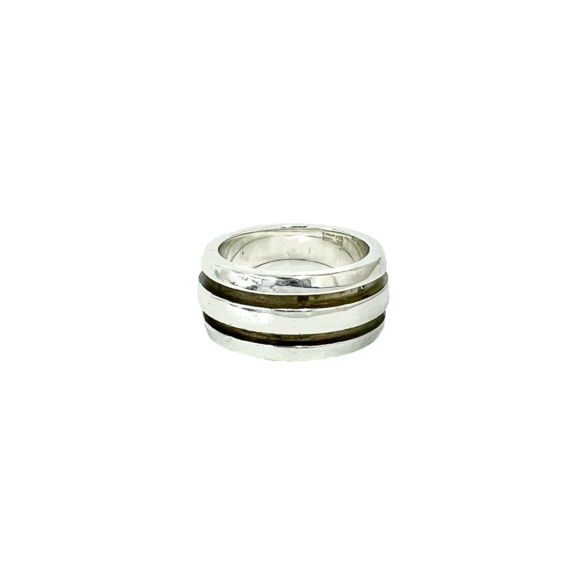 Tiffany Silver Silver 925 Band Ring (Pre-Owned)
