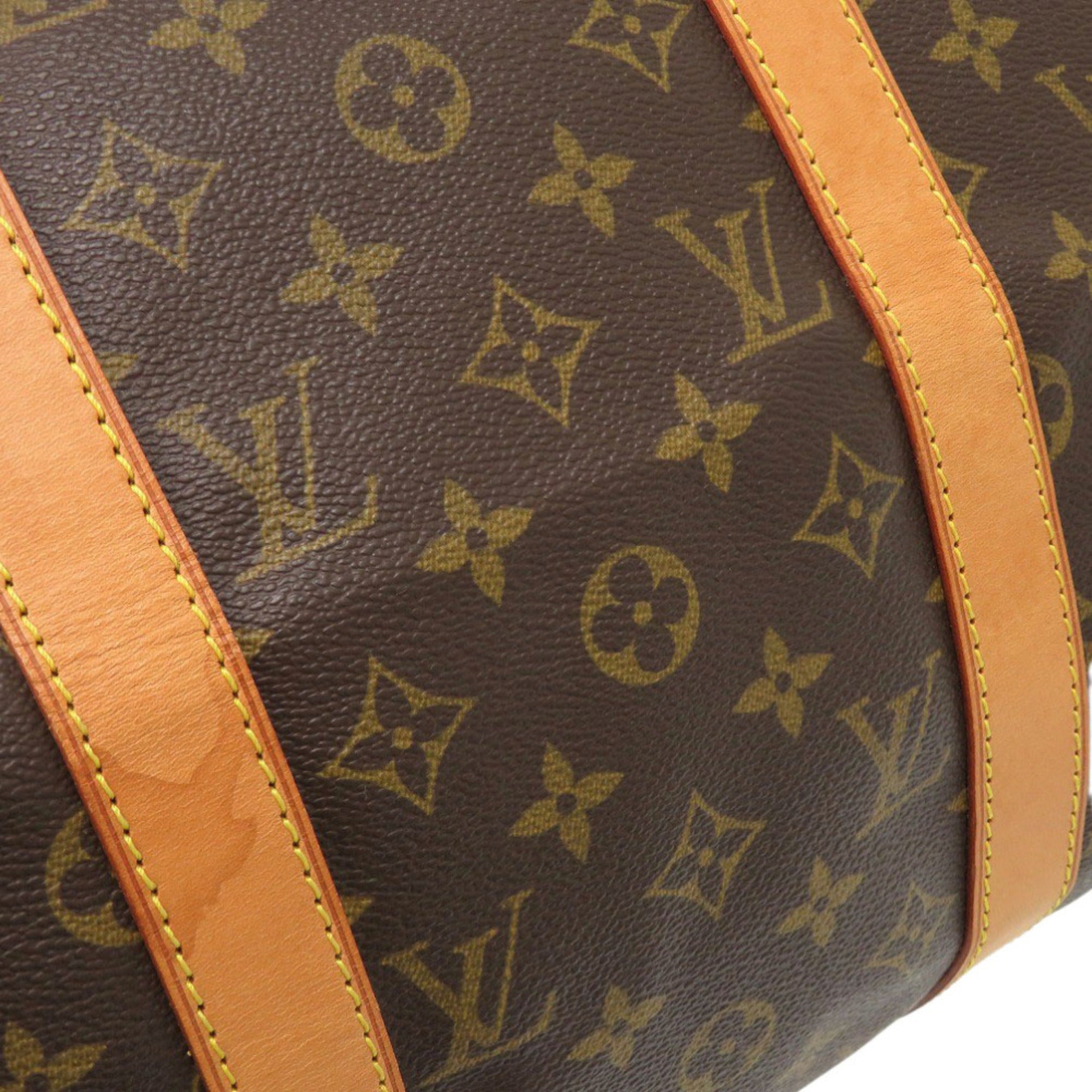 Louis Vuitton Brown Monogram Monogram Boston Bag (Pre-Owned)