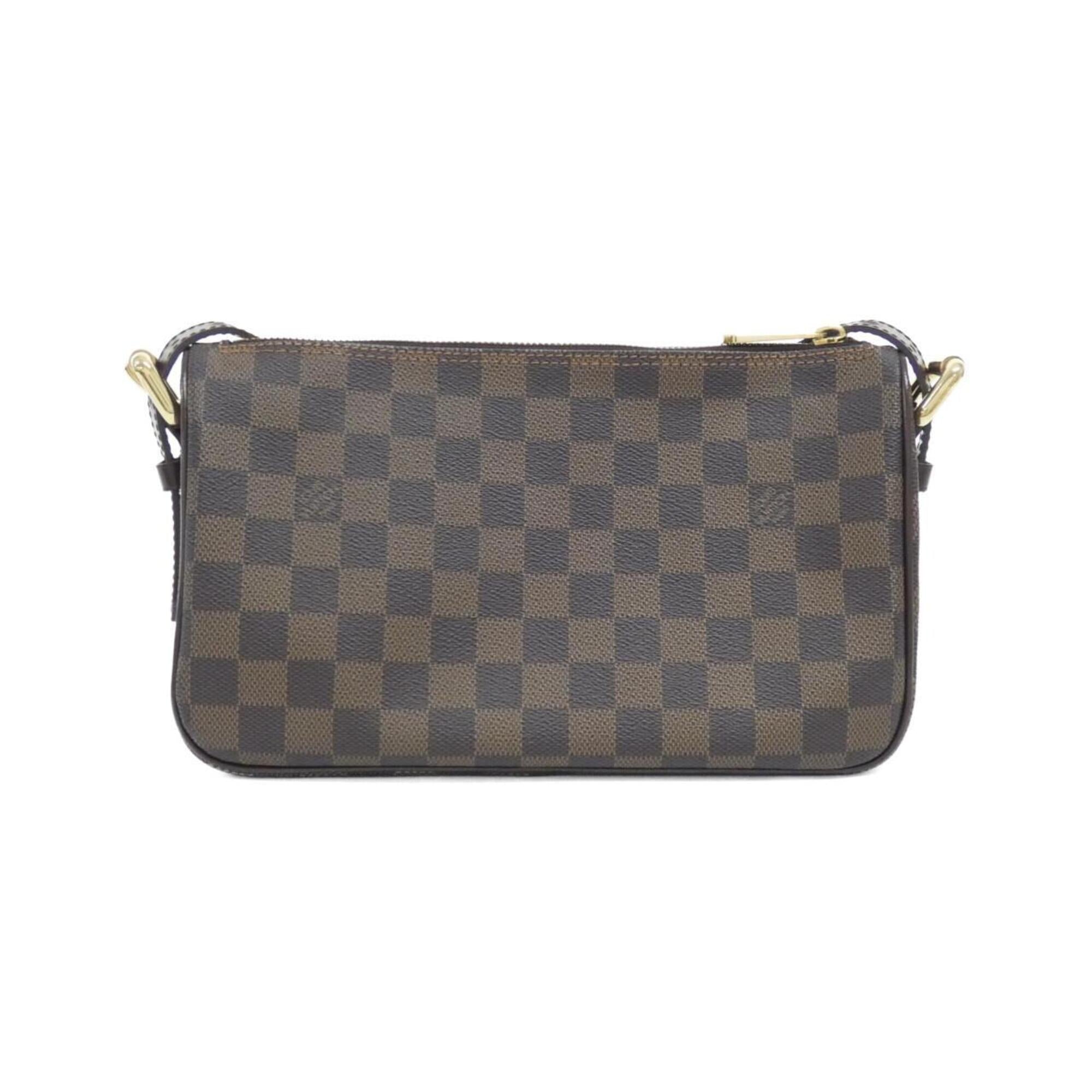 Louis Vuitton Damier Ebene Coated Canvas Shoulder Bag (Pre-Owned)