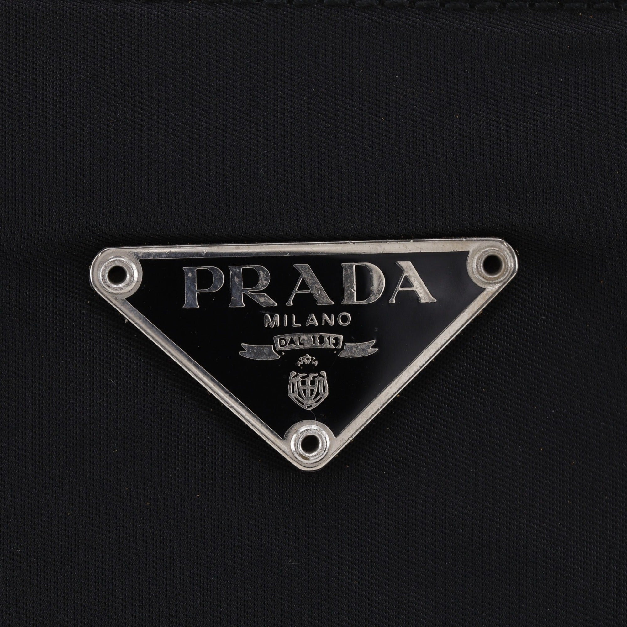 Prada Black Nylon Tote Bag (Pre-Owned)